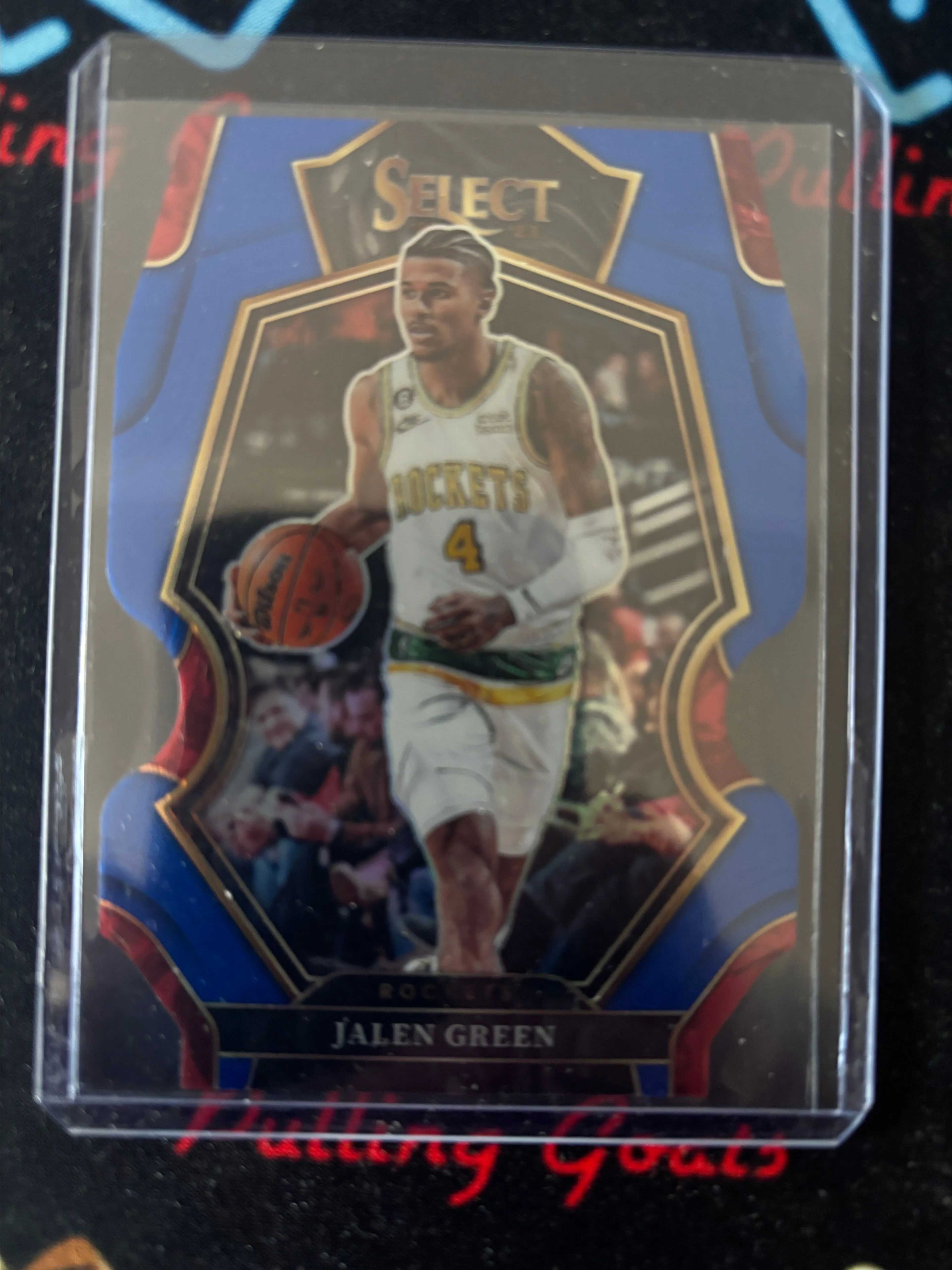 Product image for Jalen Green Select Blue Premier Lvl /299