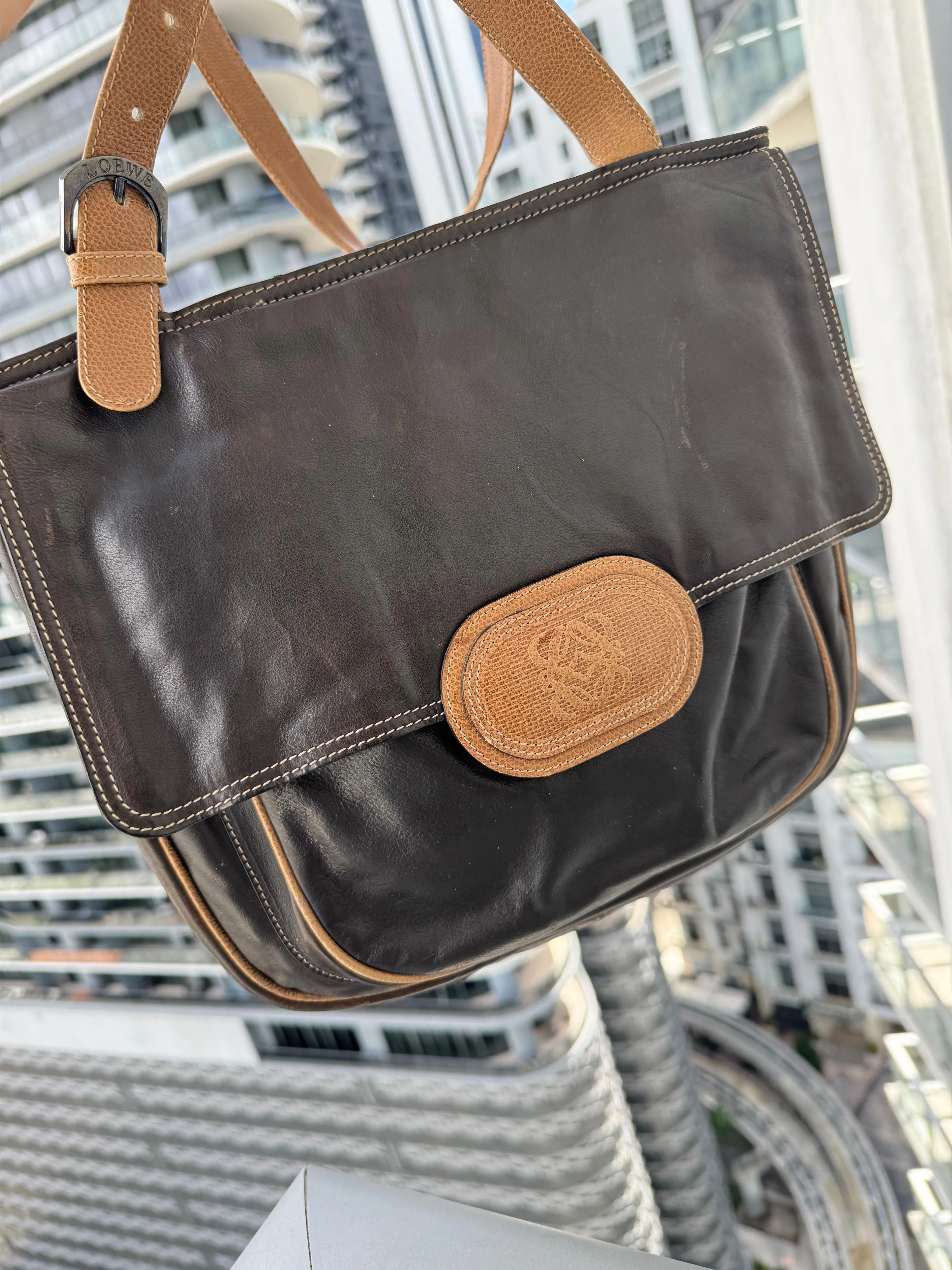 Product image for 61. Loewe Anagram Shoulder Bag