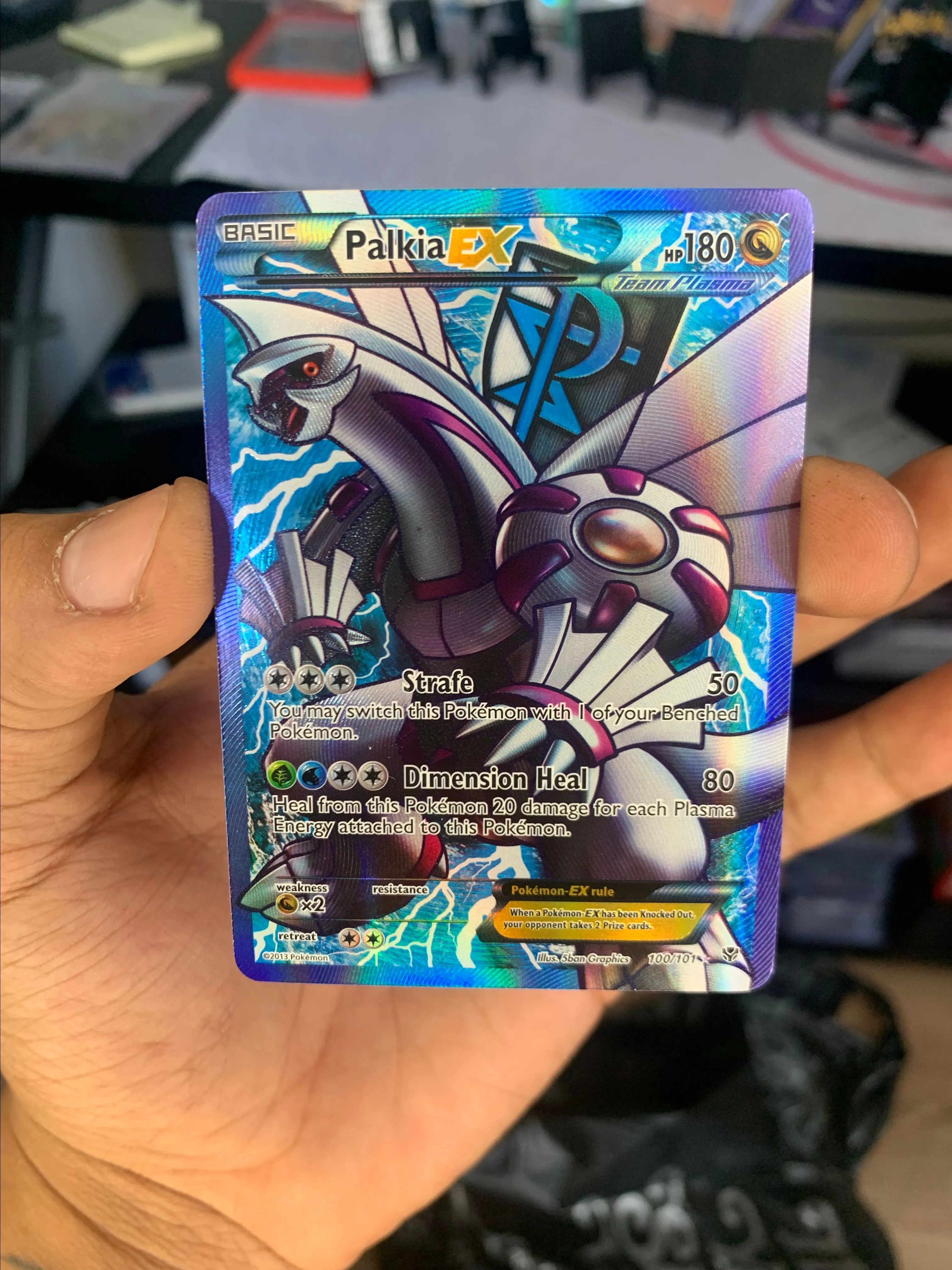 pokemon palkia card ex Powers Beyond Tin (Hoopa EX) main image 1