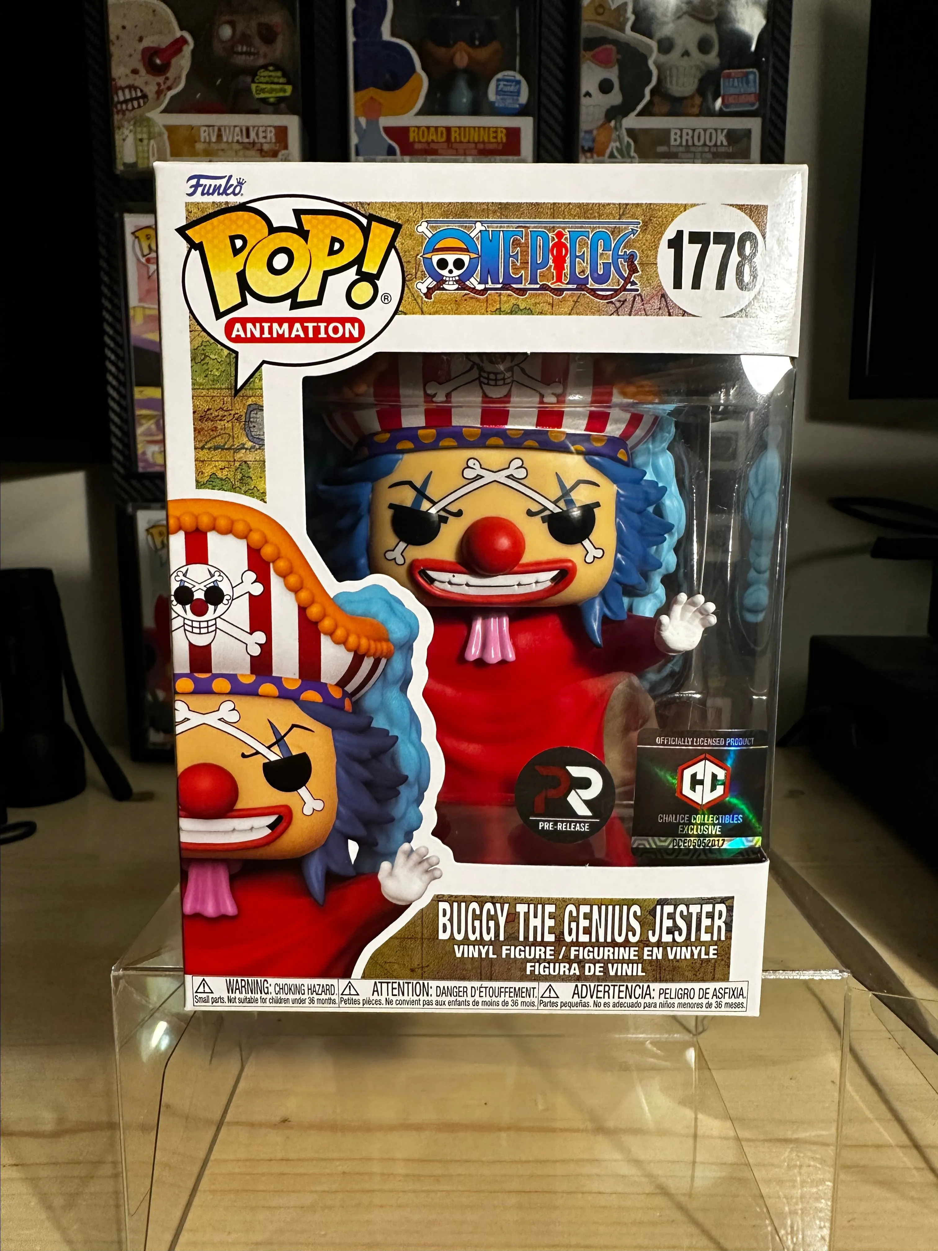 Product image for Anime || One Piece - Buggy The Genius Jester (Chalice Pre-Release)