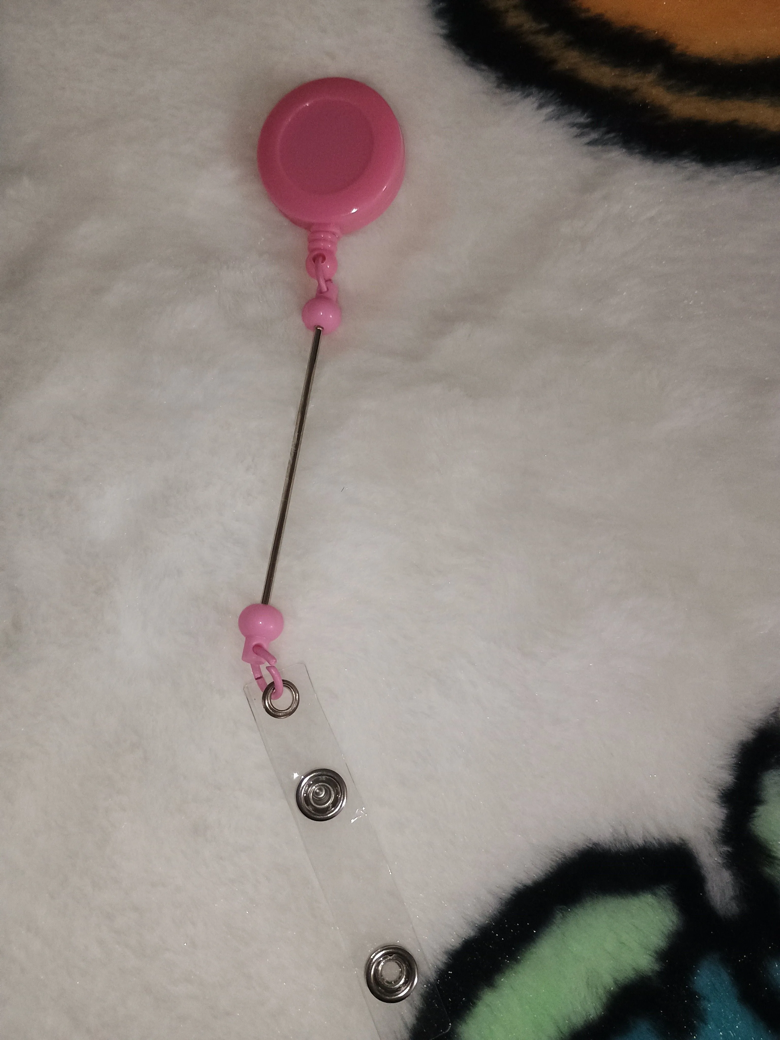 Product image for Pink badge reel