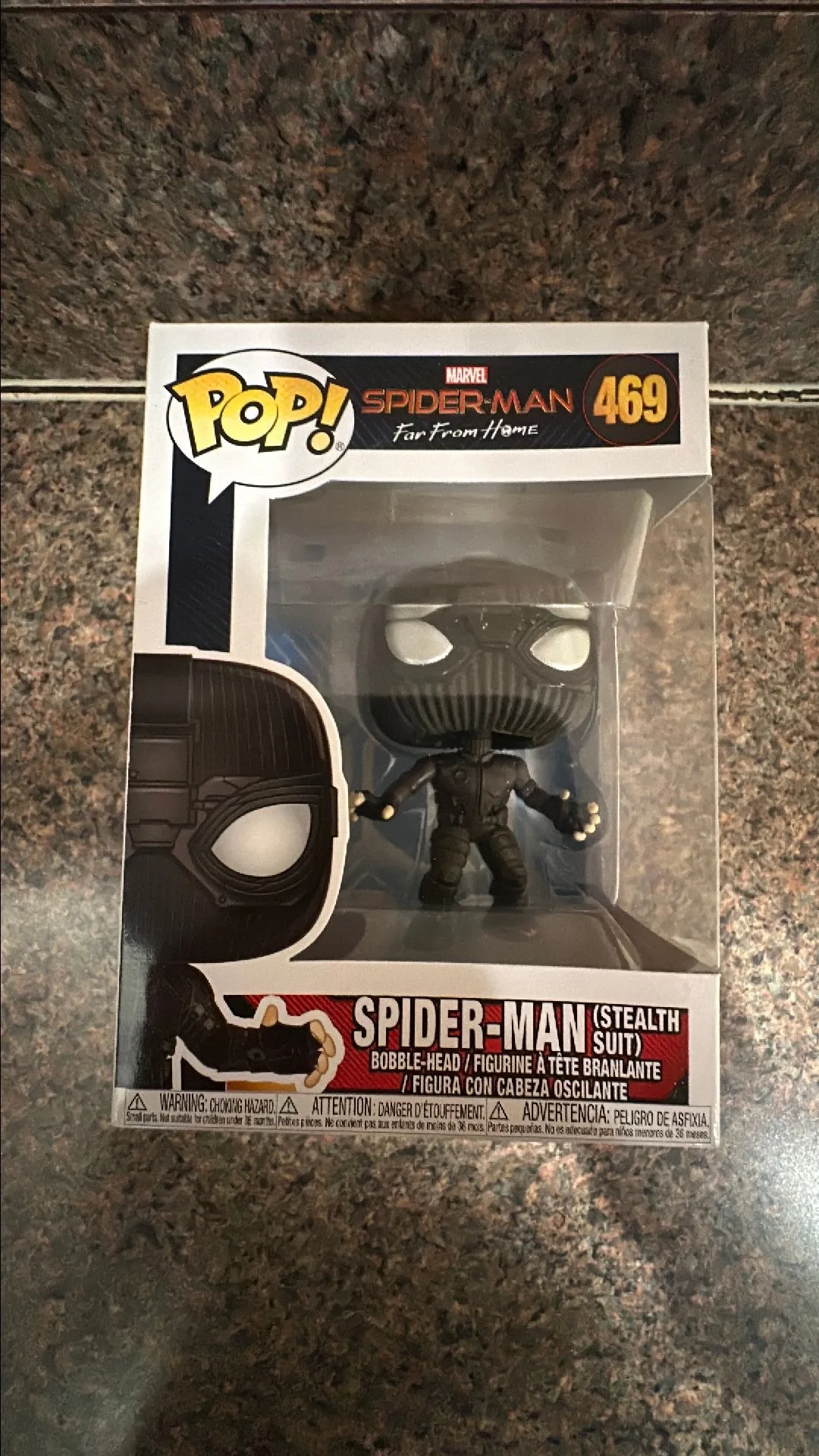 Product image for Funko Pop - Spider-Man (Stealth Suit) #469