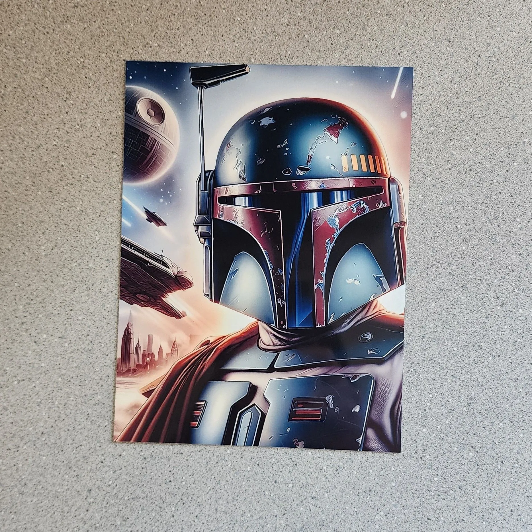 Product image for Boba Fett Metal Print