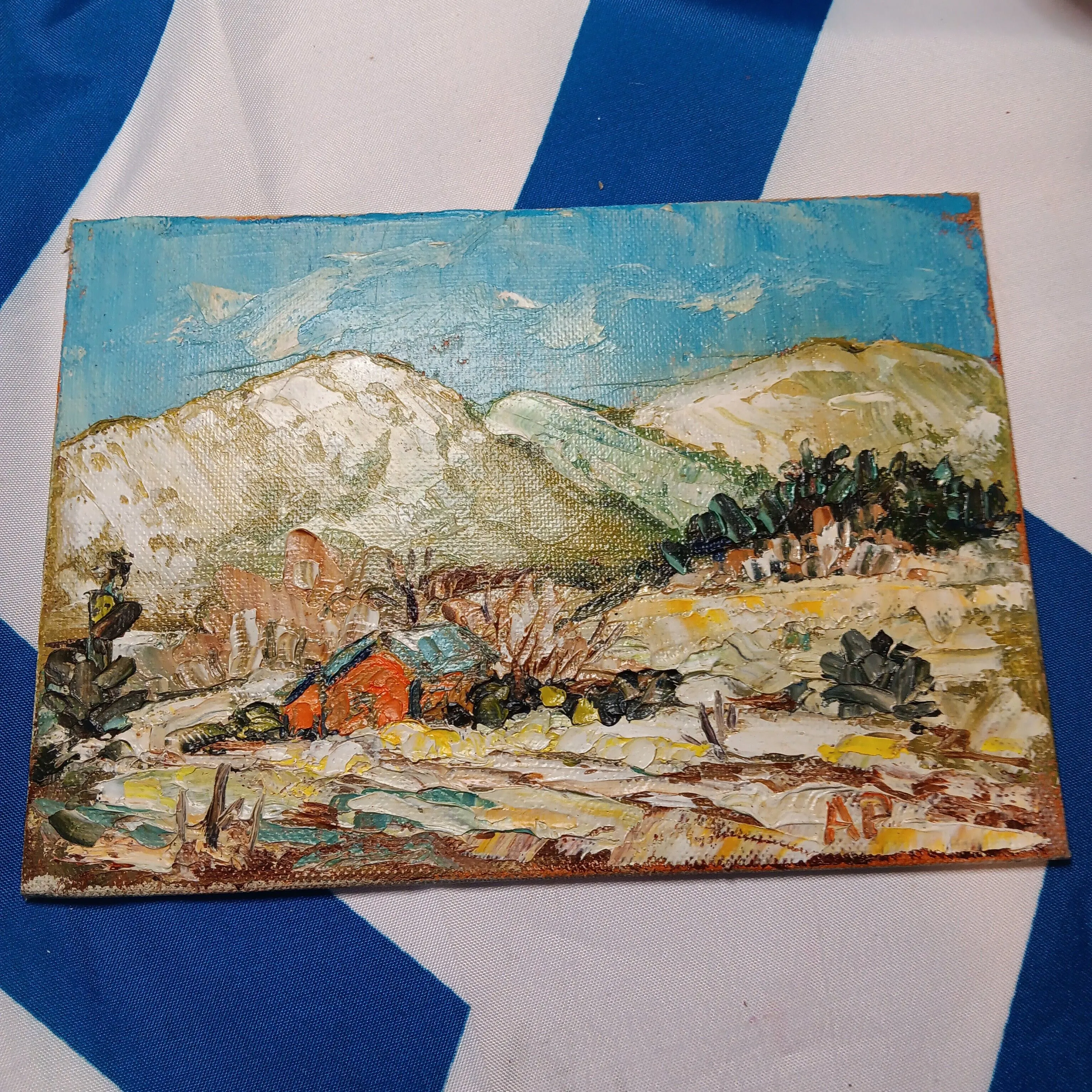 Product image for old painting