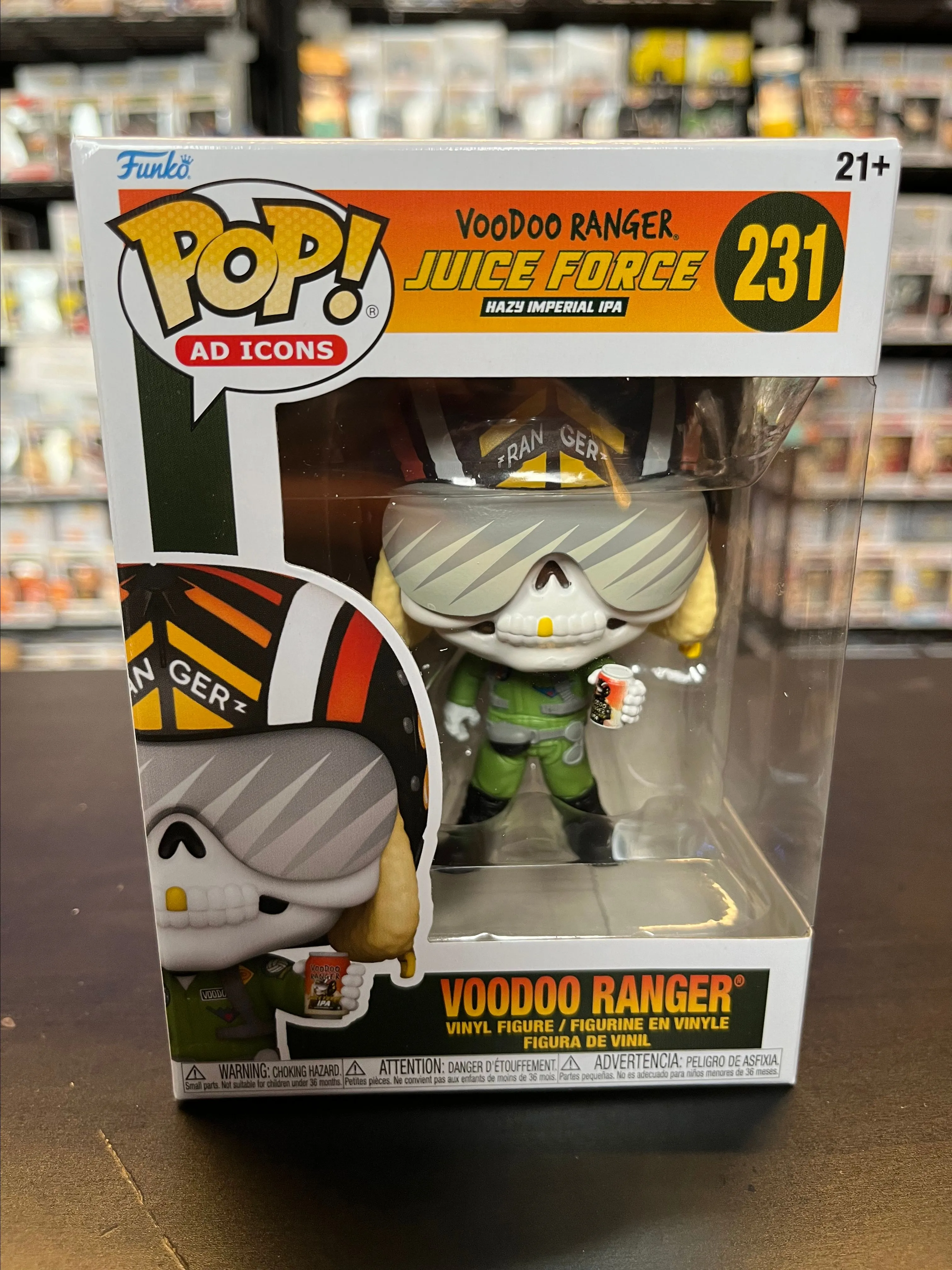 Product image for Funko Pop VooDoo Ranger Juice Force 231
