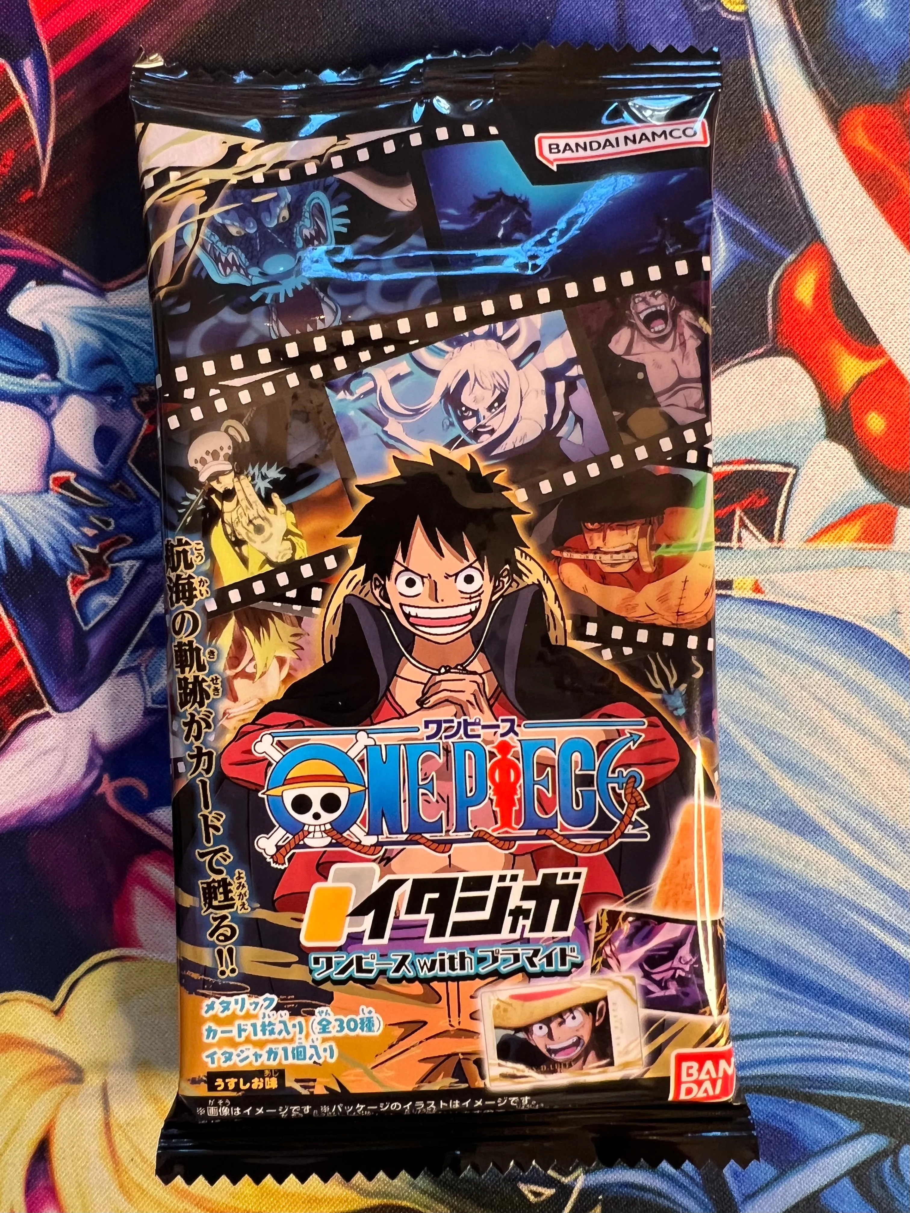 Product image for 1x One Piece Japanese Wafer + Card Pack (w/ Wafer)