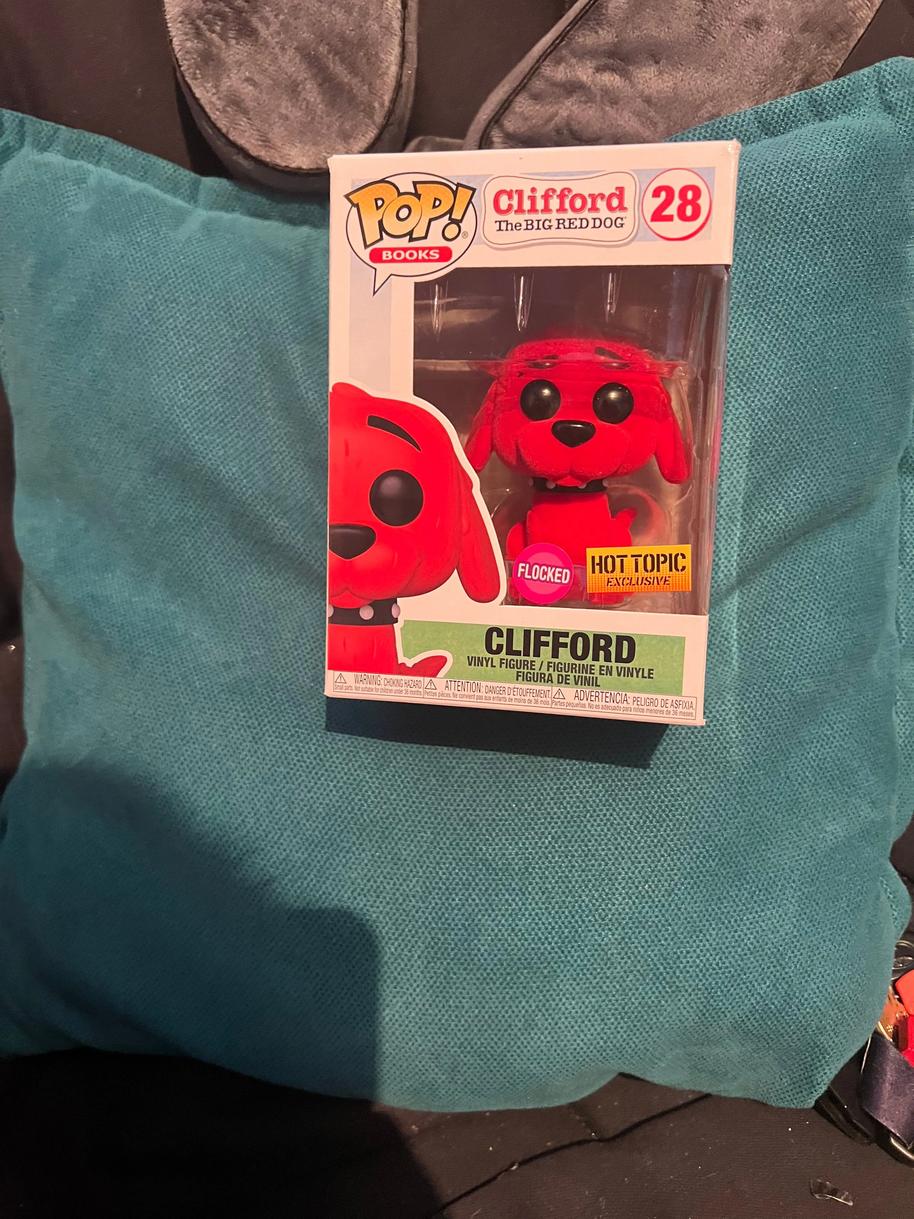 Product image for Clifford flocked