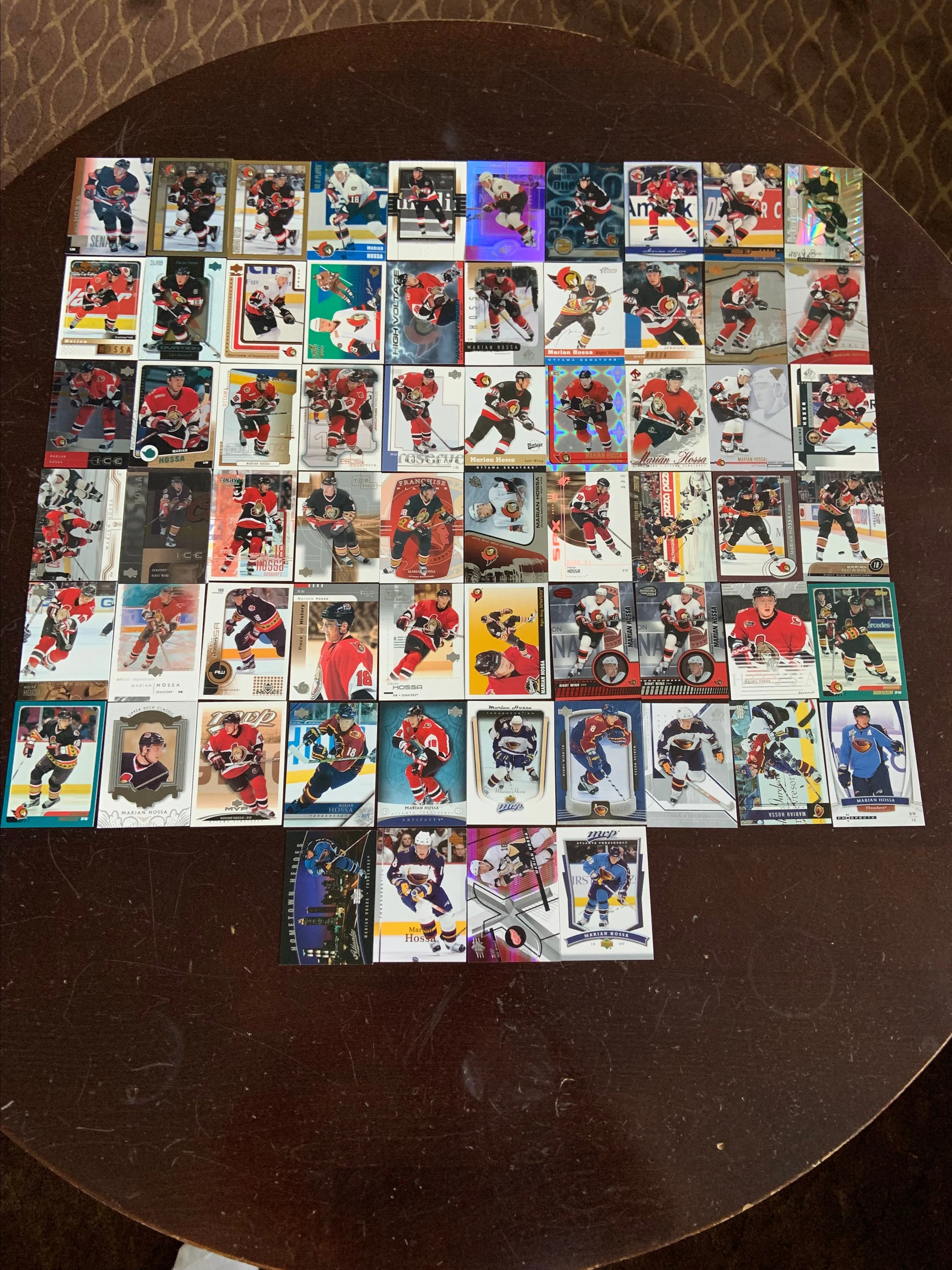 Product image for Hossa Marian 64 CD Lot sens senators thrashers penguins pens