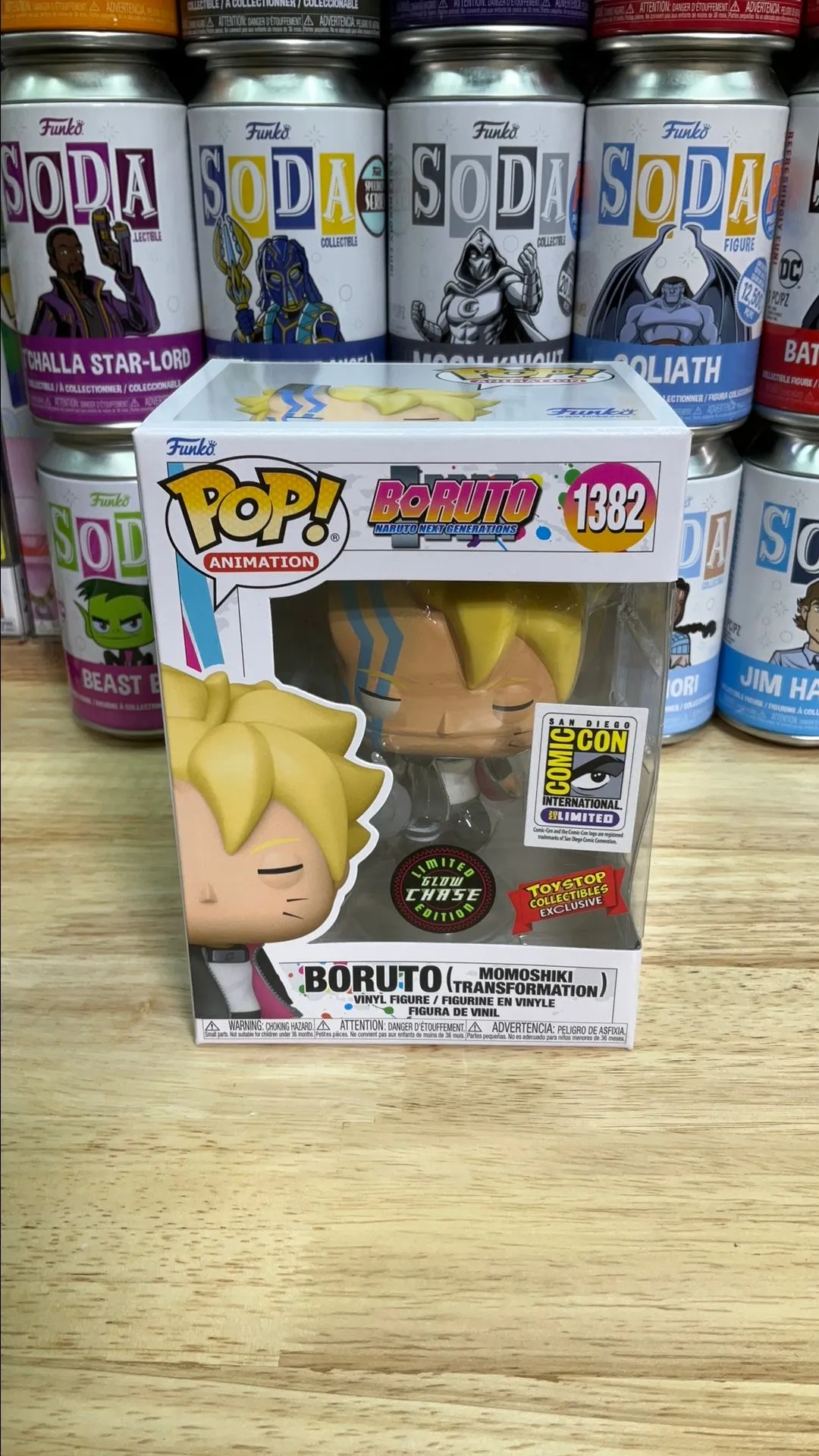 Product image for Boruto 1382 Chase GITD SDCC 2023
