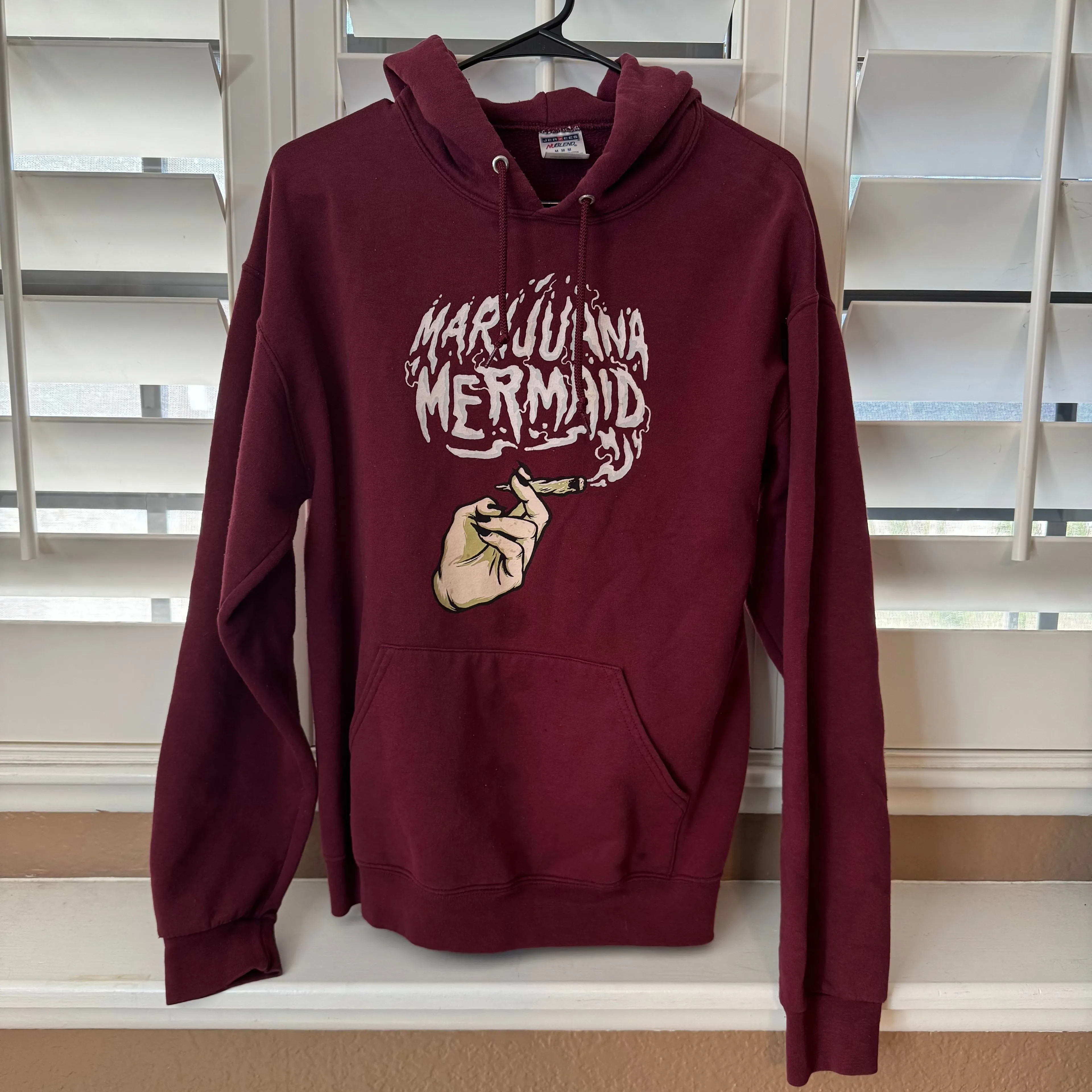 Product image for Marijuana mermaid hoodie