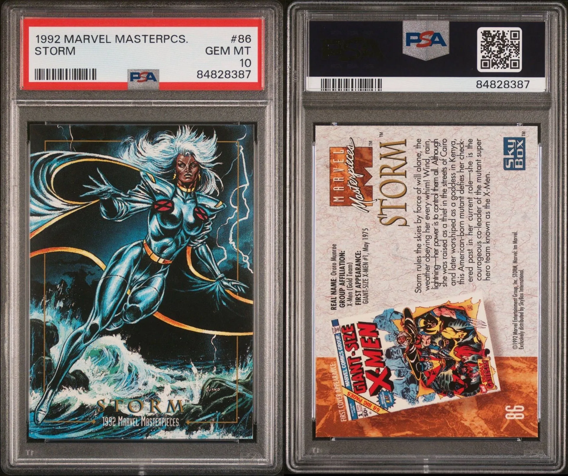 Product image for (1) PSA 10 Storm #86
