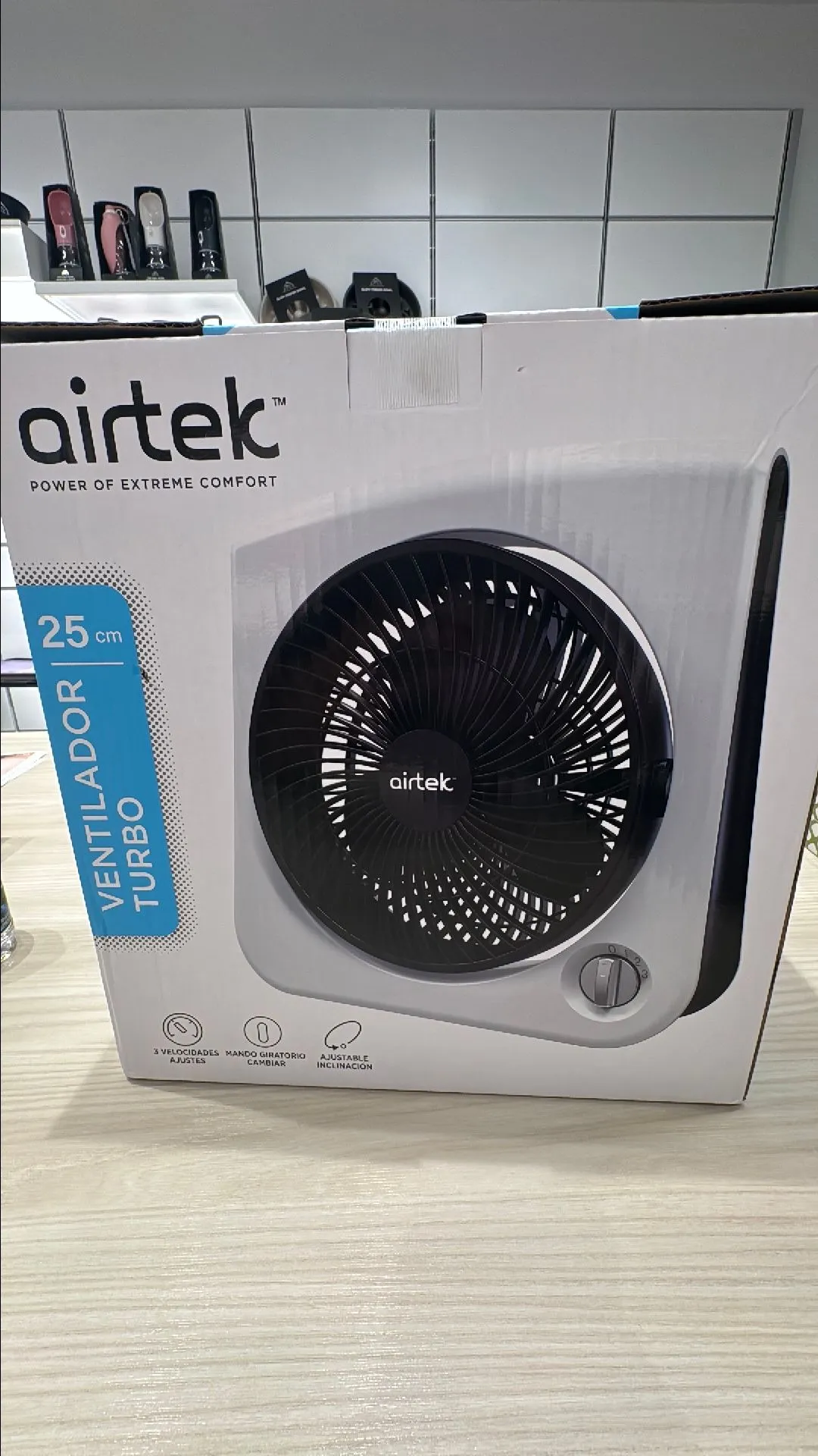 Product image for 10' desktop turbo fan