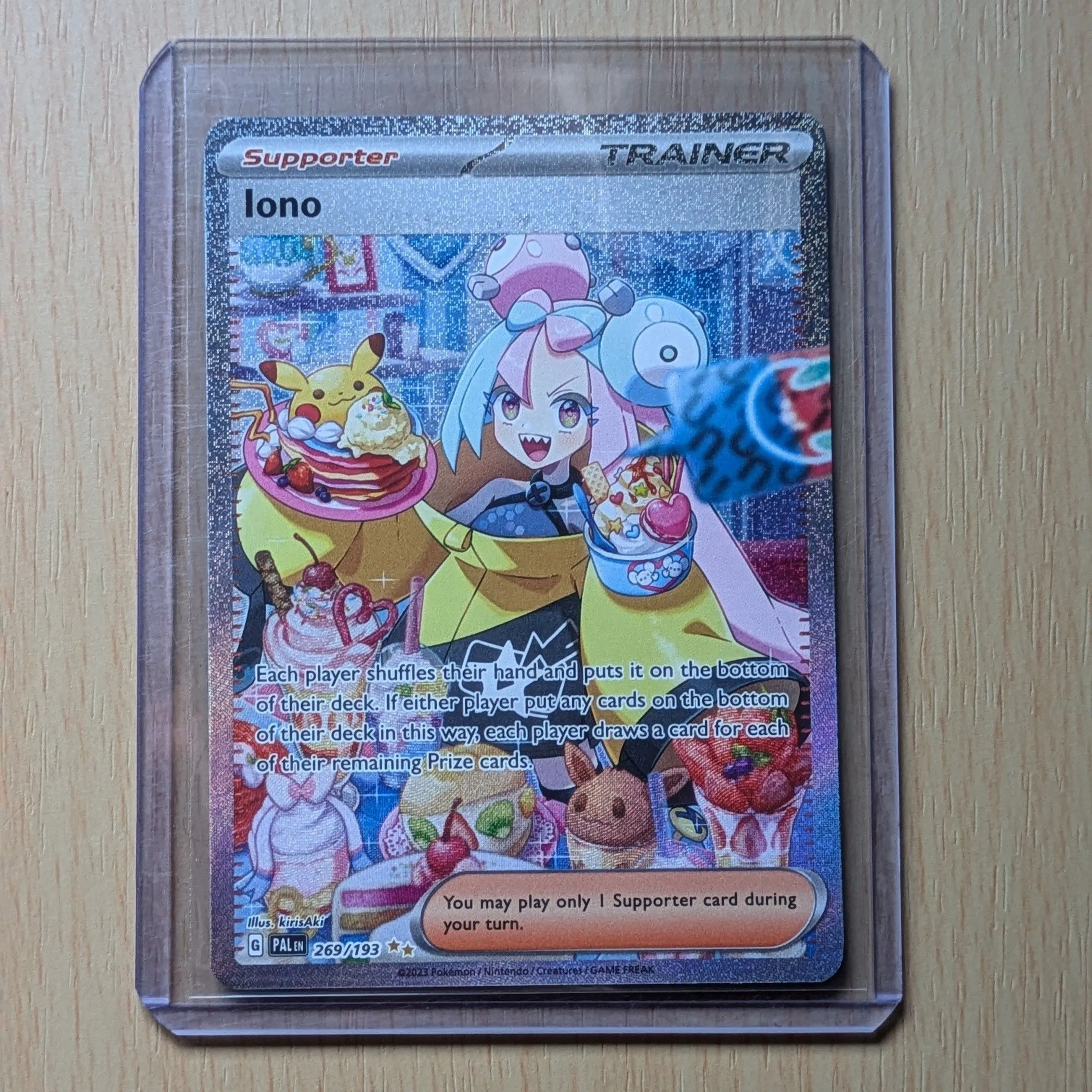 pokemon go packs rare cards 237/091 Iono main image 1