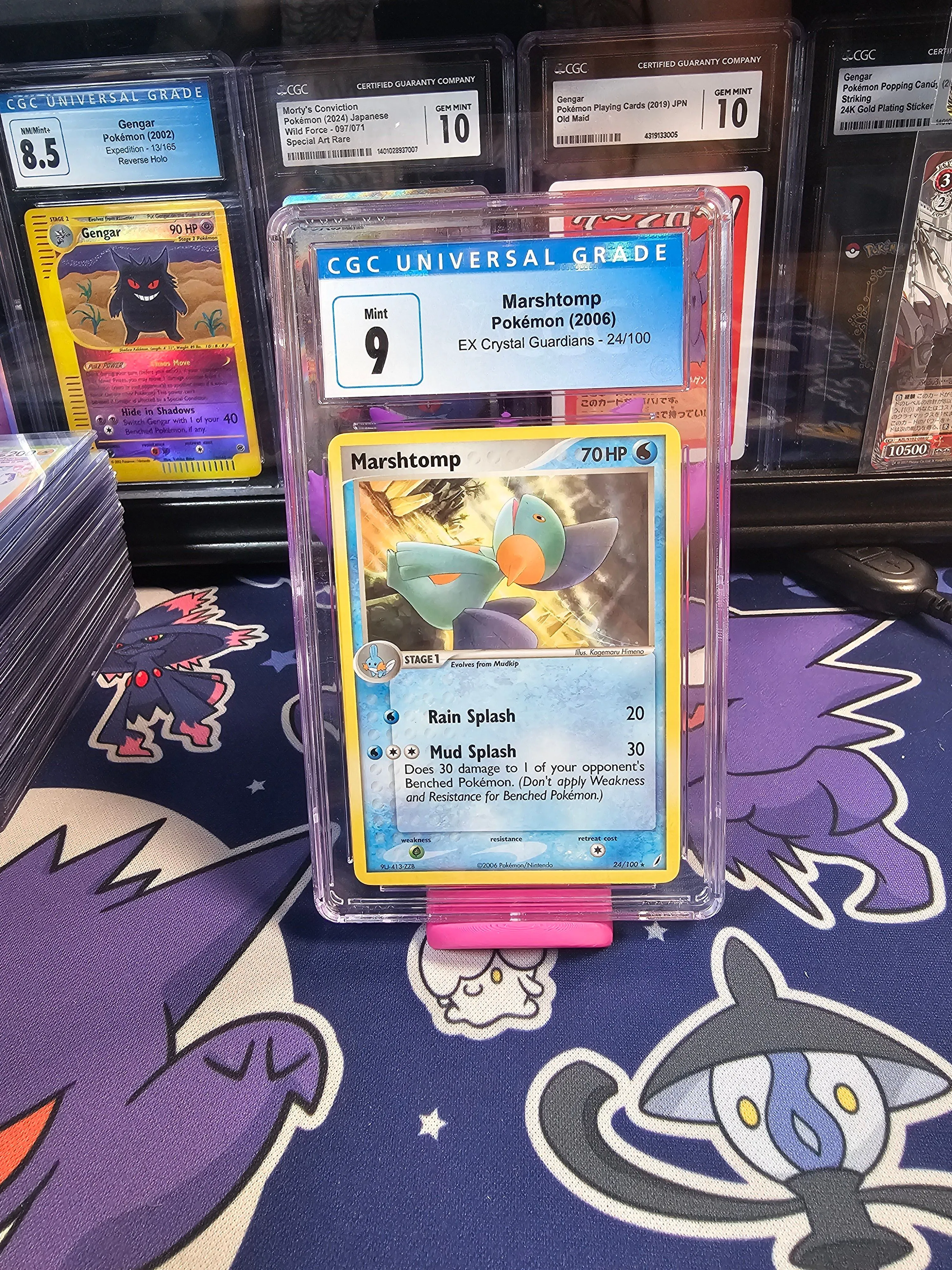 Product image for 3. Marshtomp Non Holo CGC 9