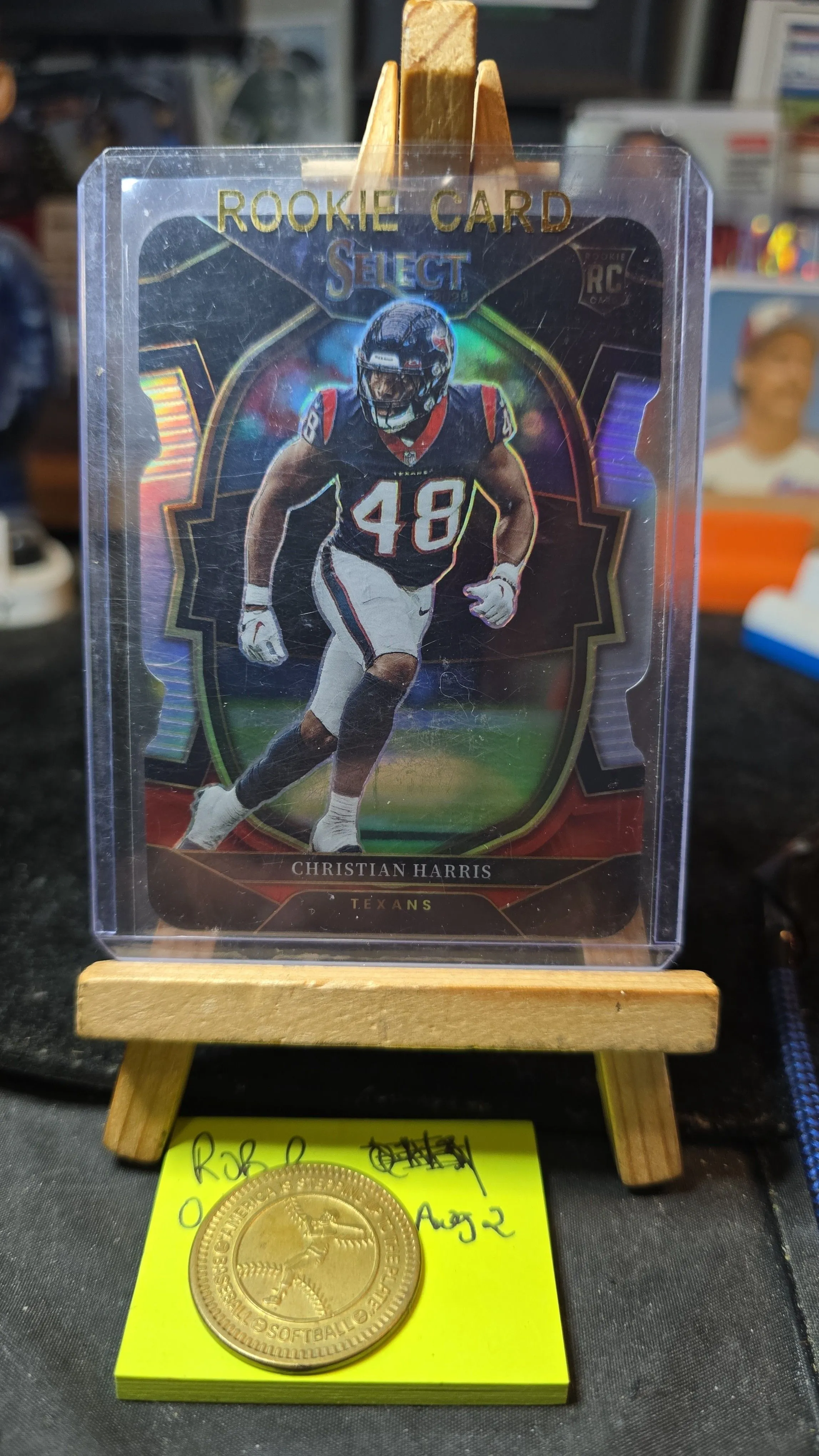 Product image for 2022 panini prizm select CHRISTIAN HARRIS RC concourse