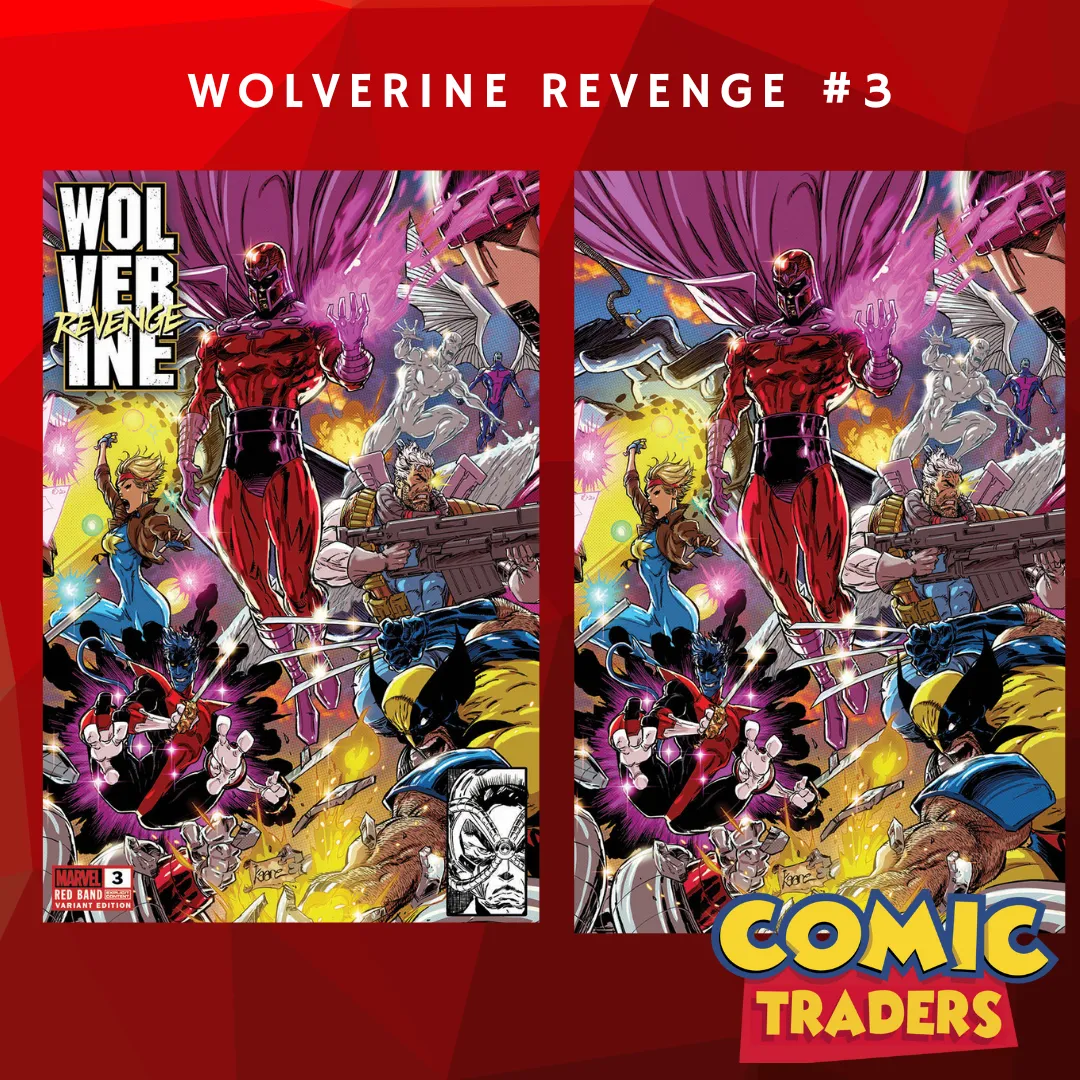 Product image for NOV DROP WOLVERINE: REVENGE - RED BAND #3 [POLYBAGGED] KAARE ANDREWS EXCLUSIVE VARIANT 2 PACK