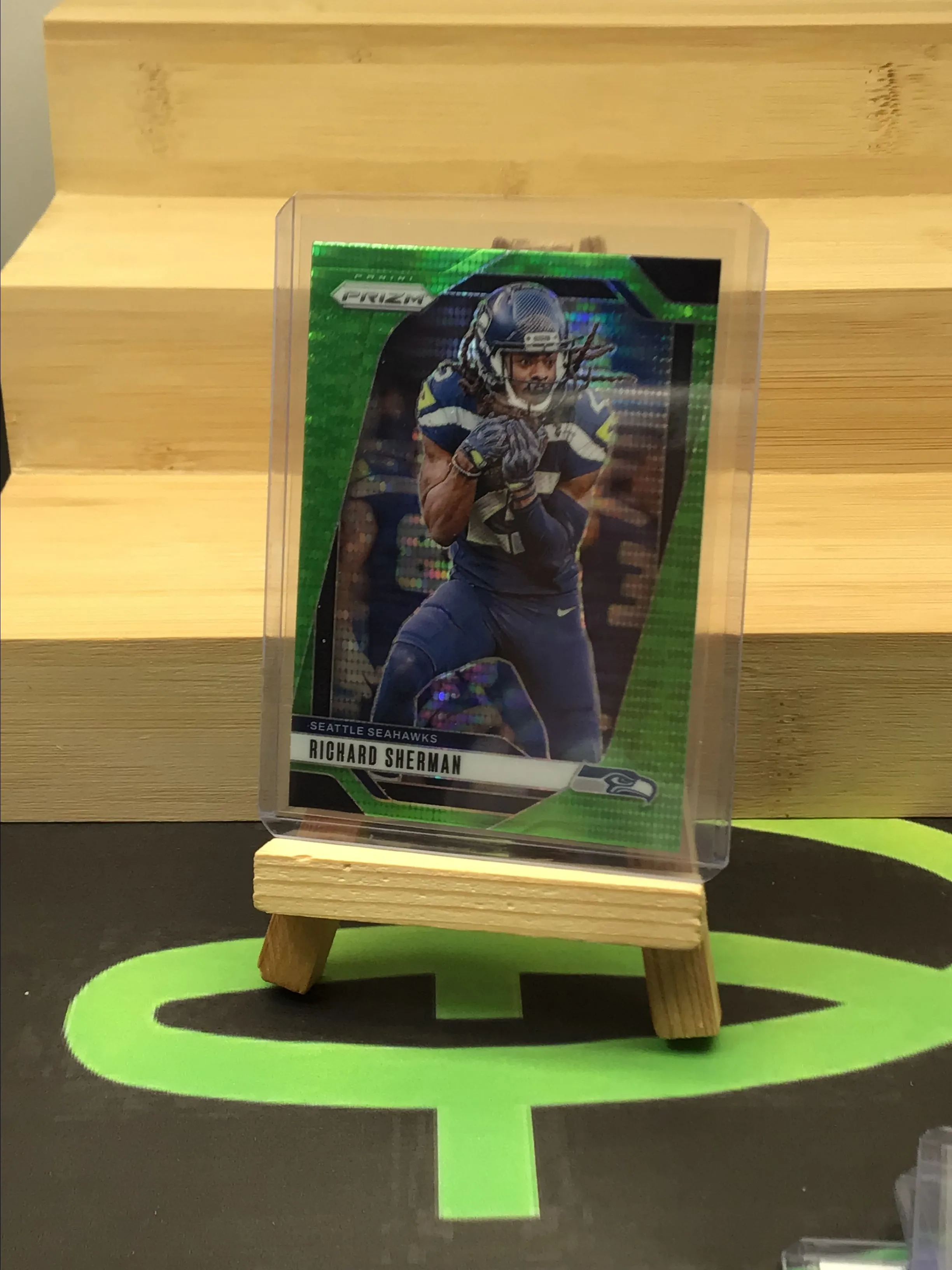 Product image for Richard Sherman green pulsar Seahawks