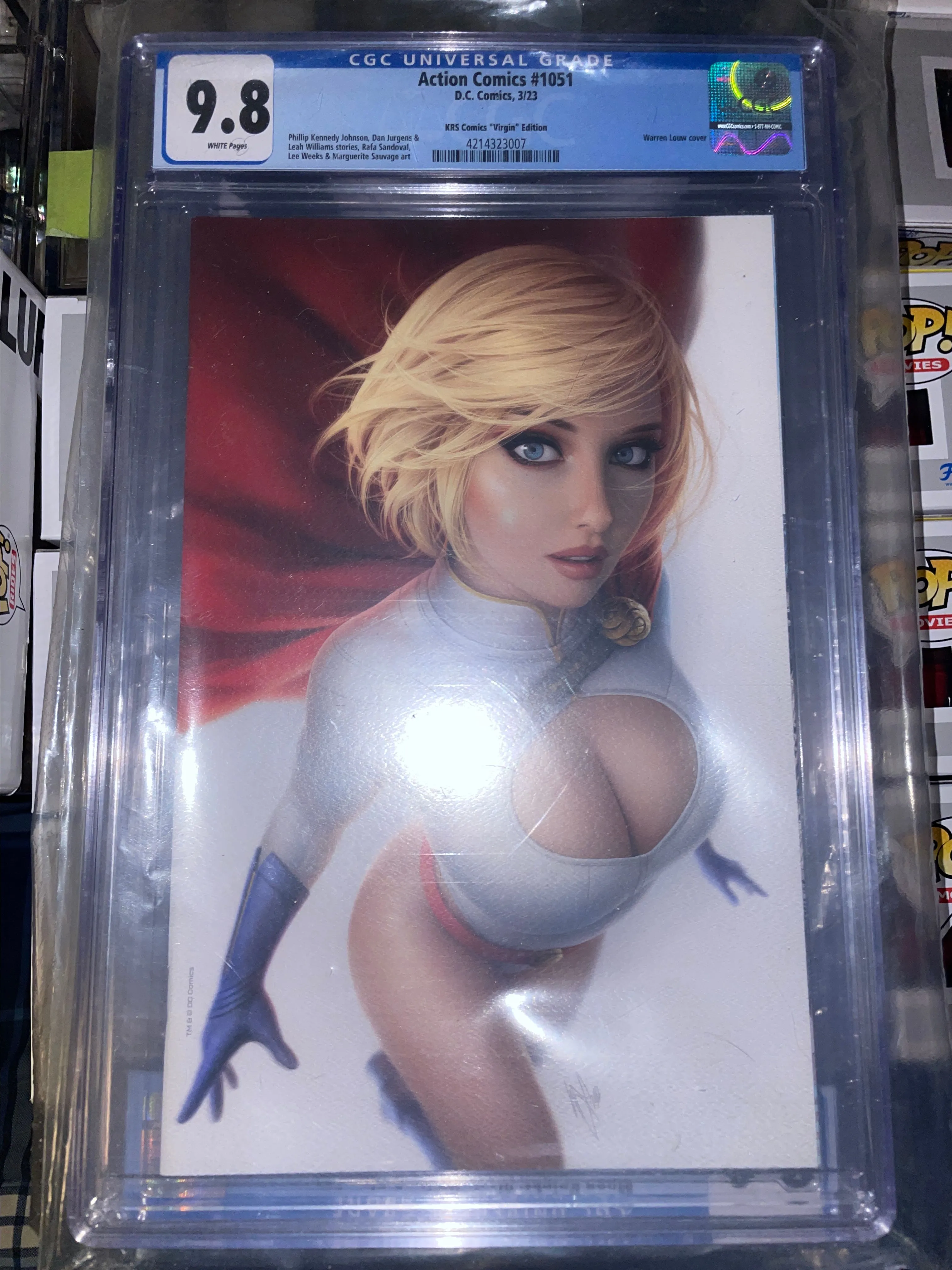 Product image for Graded Comics- Atomic Beauty Acton Comics #1051