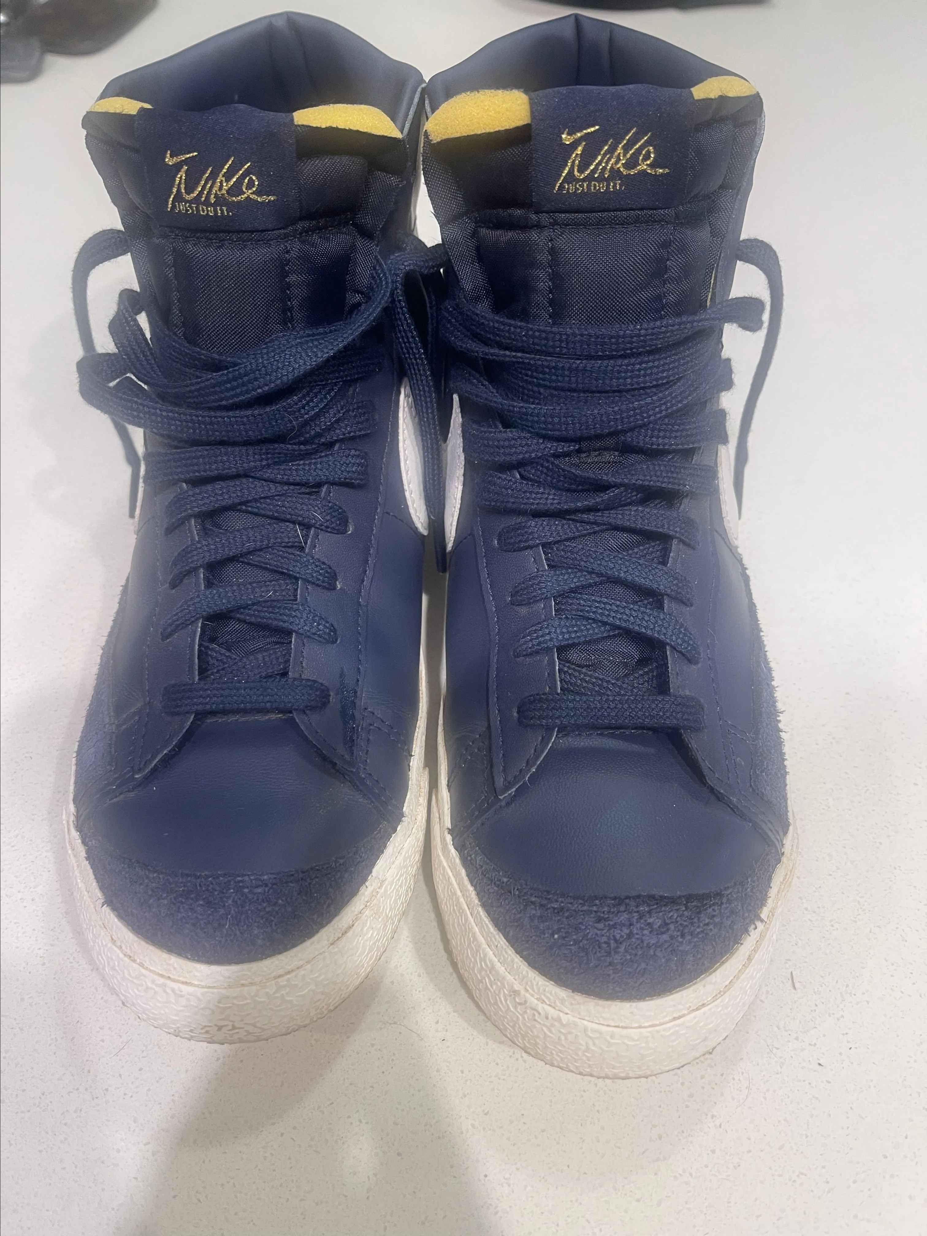 Product image for Navy Nike Blazers Men's 8 Women's 9.5