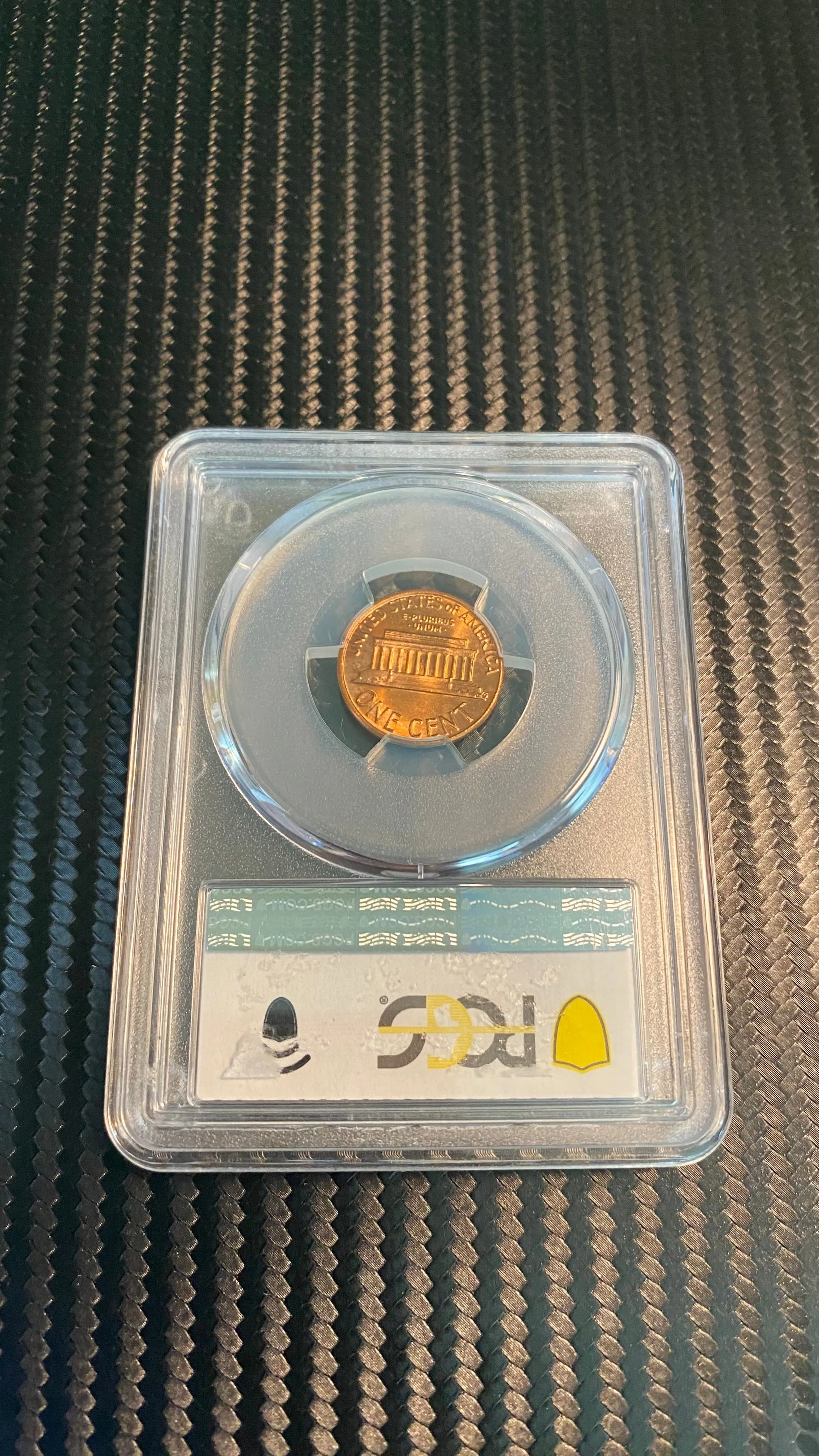 Product image for 1976 LINCOLN MEMORIAL CENT PCGS MS65+RD
