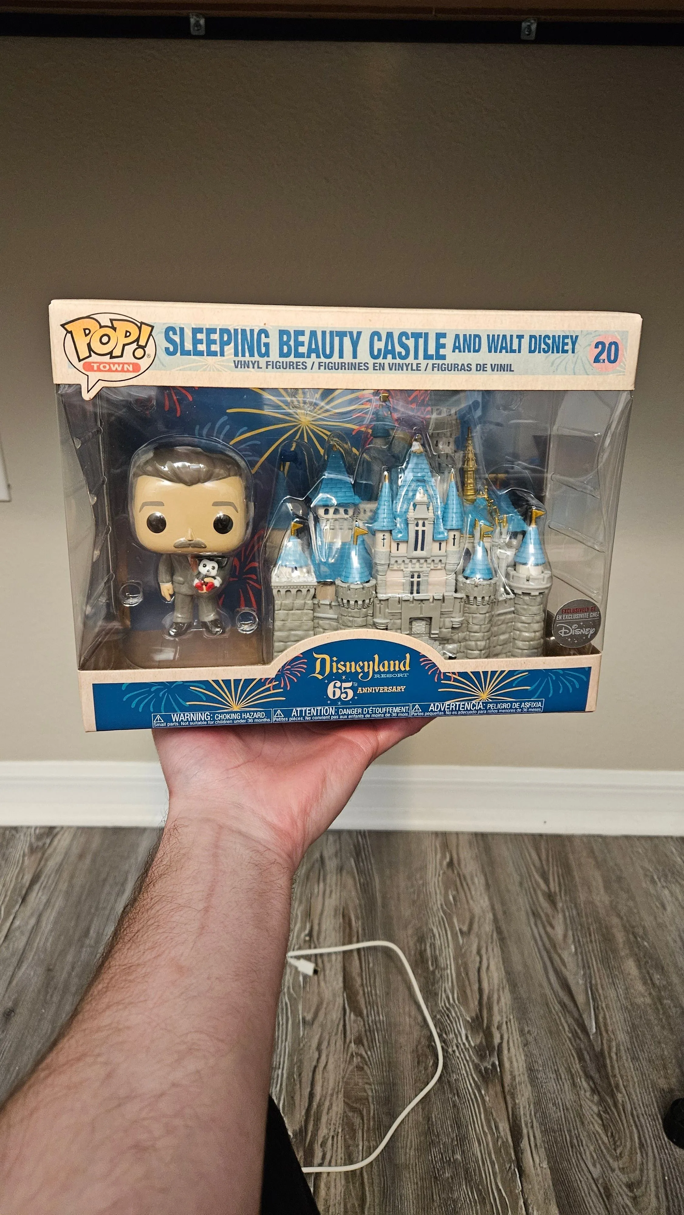 Product image for Walt Disney With Sleeping Beauty Castle Funko Pop