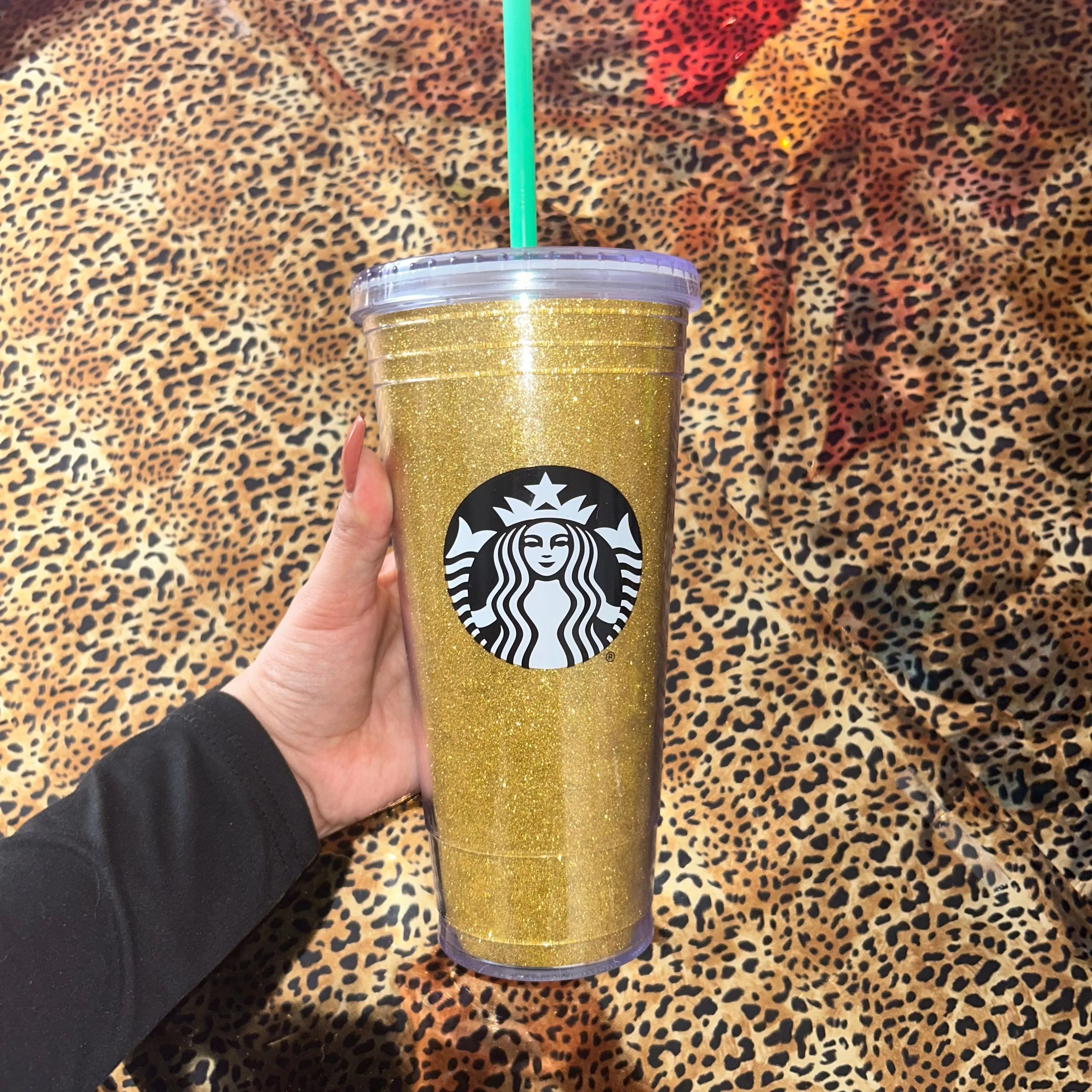 Product image for 2020 hold glitter travel tumbler 20oz
