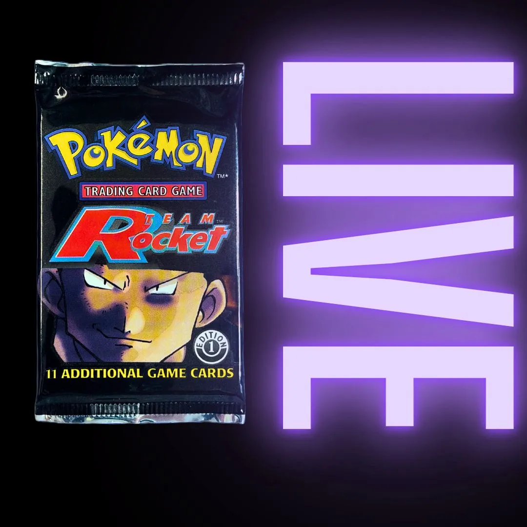 pokemon scarlet and violet cards booster pack WOTC 1st Edition Team Rocket Booster Pack (weighing 21.07)| Treasure  Collectables main image 1