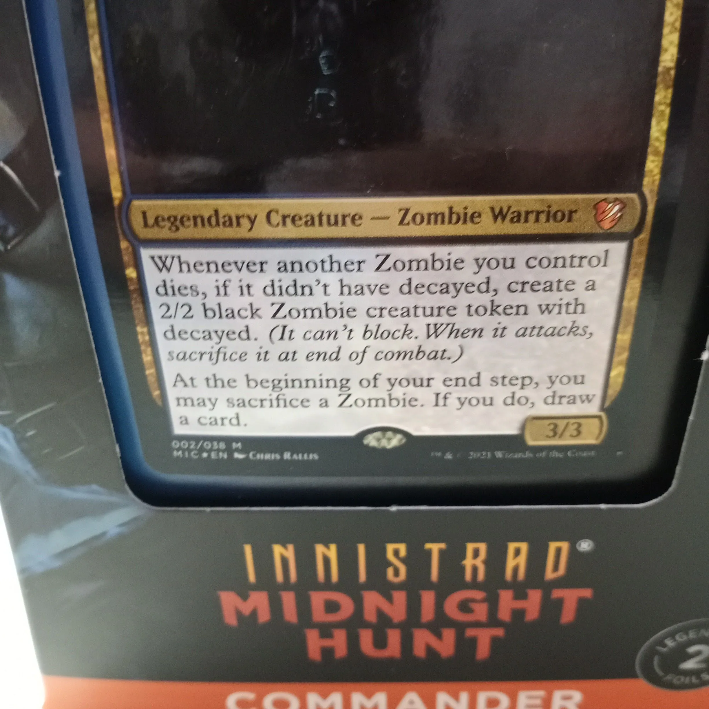 mtg innistrad midnight hunt commander deck undead unleashed Amazon.com: Magic The Gathering Innistrad: Midnight Hunt Commander Deck – Undead  Unleashed (Blue-Black) main image 1