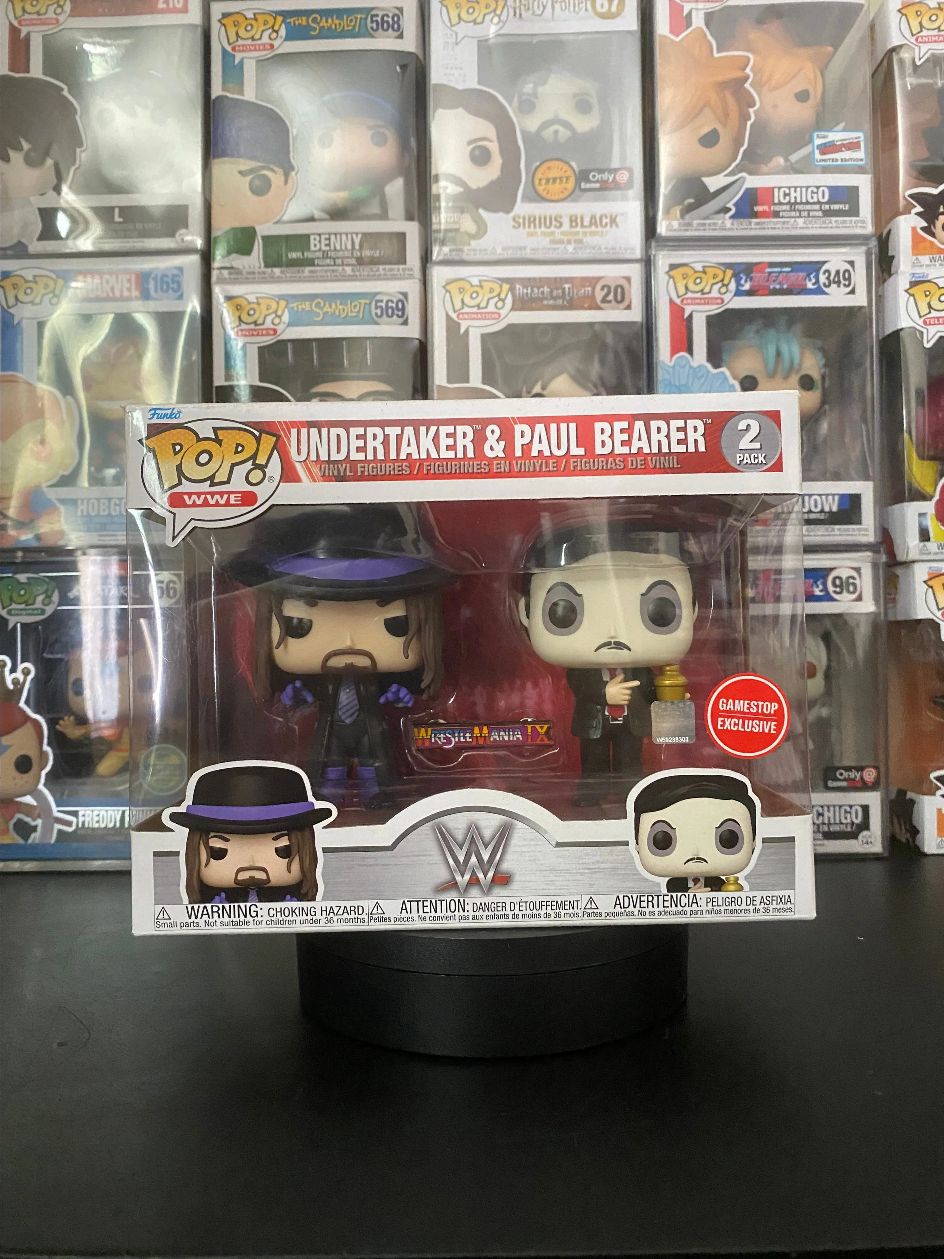 Product image for Undertaker & Paul Bearer 2 pack(WWE