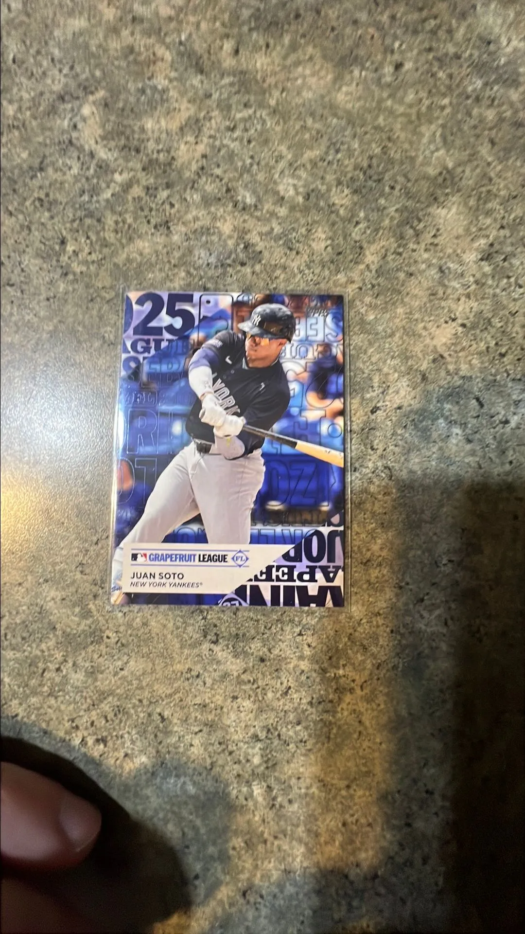 Product image for Topps 2025 Series 1 Juan Soto Training Grounds