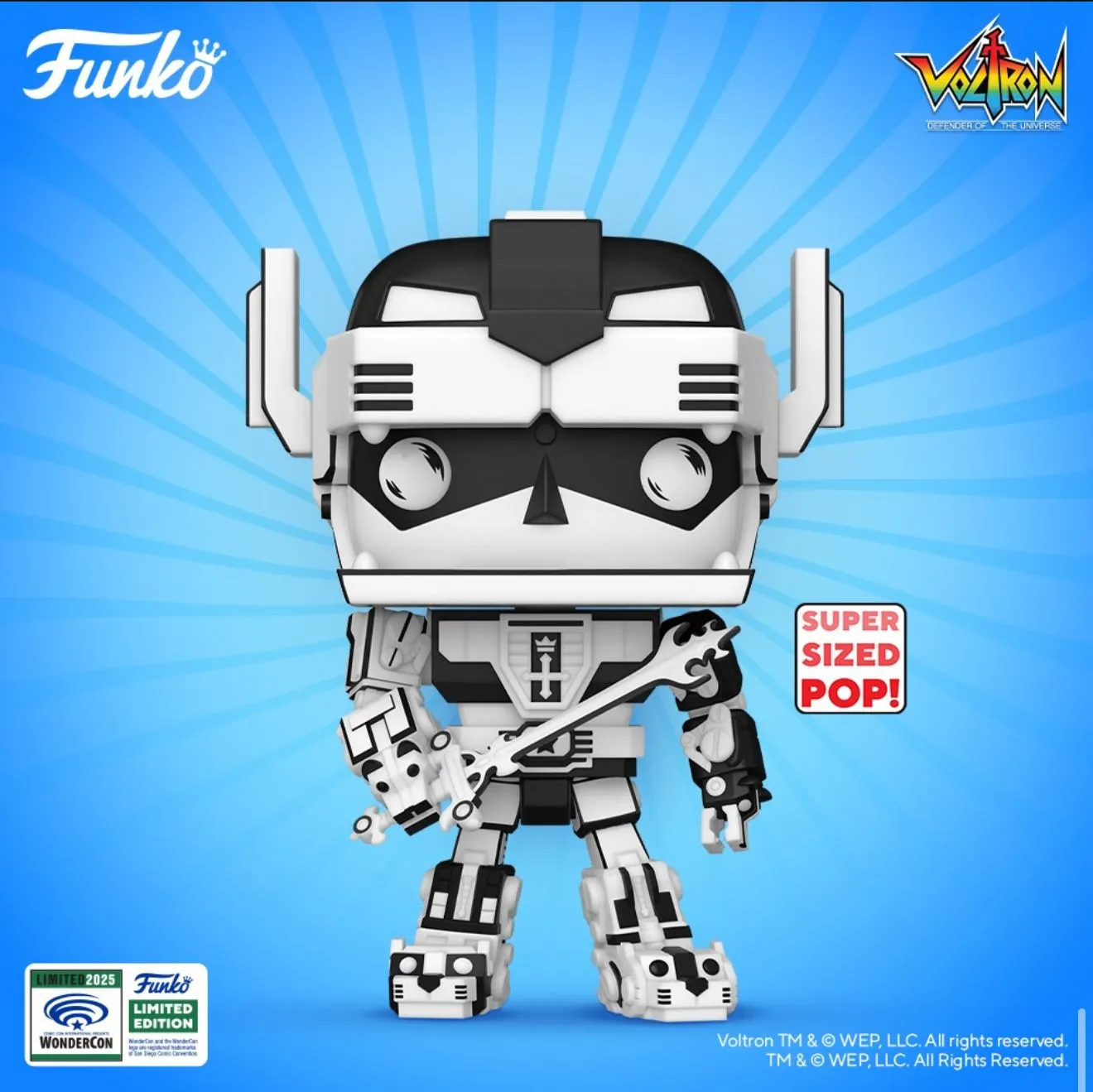 Product image for WONDERCON VOLTRON 3000 PCS