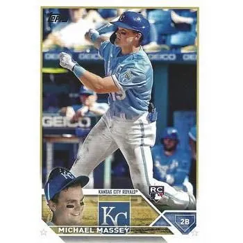 Product image for 2023 Topps Michael Massey Rookie #167 Kansas City Royals