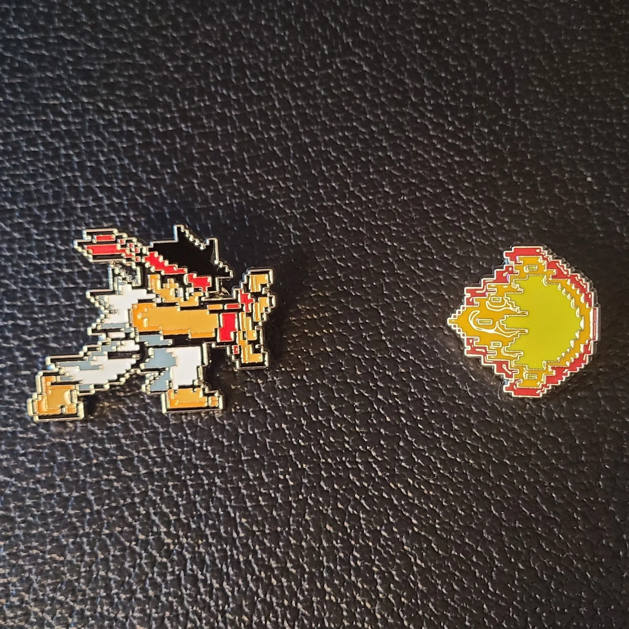 Product image for PIN - S.F. Ryu and Hadoken