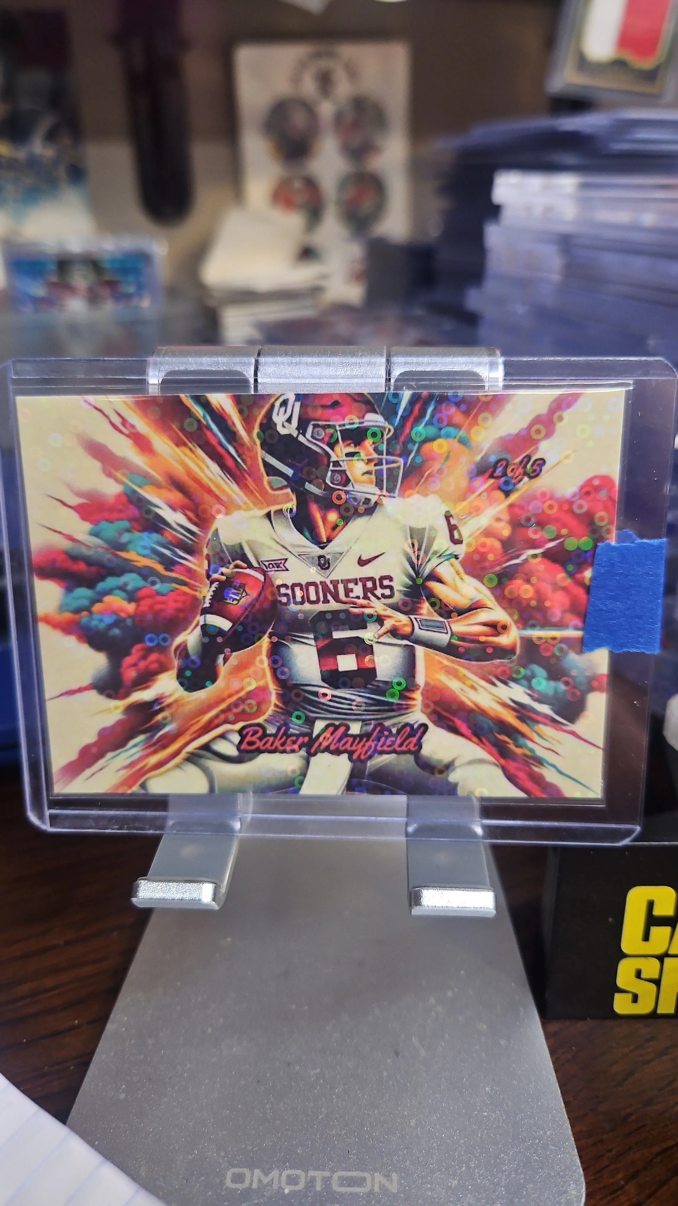 Product image for Baker Mayfield Custom Card...#d 2/5...2025 Custom Heat....Oklahoma Sooners
