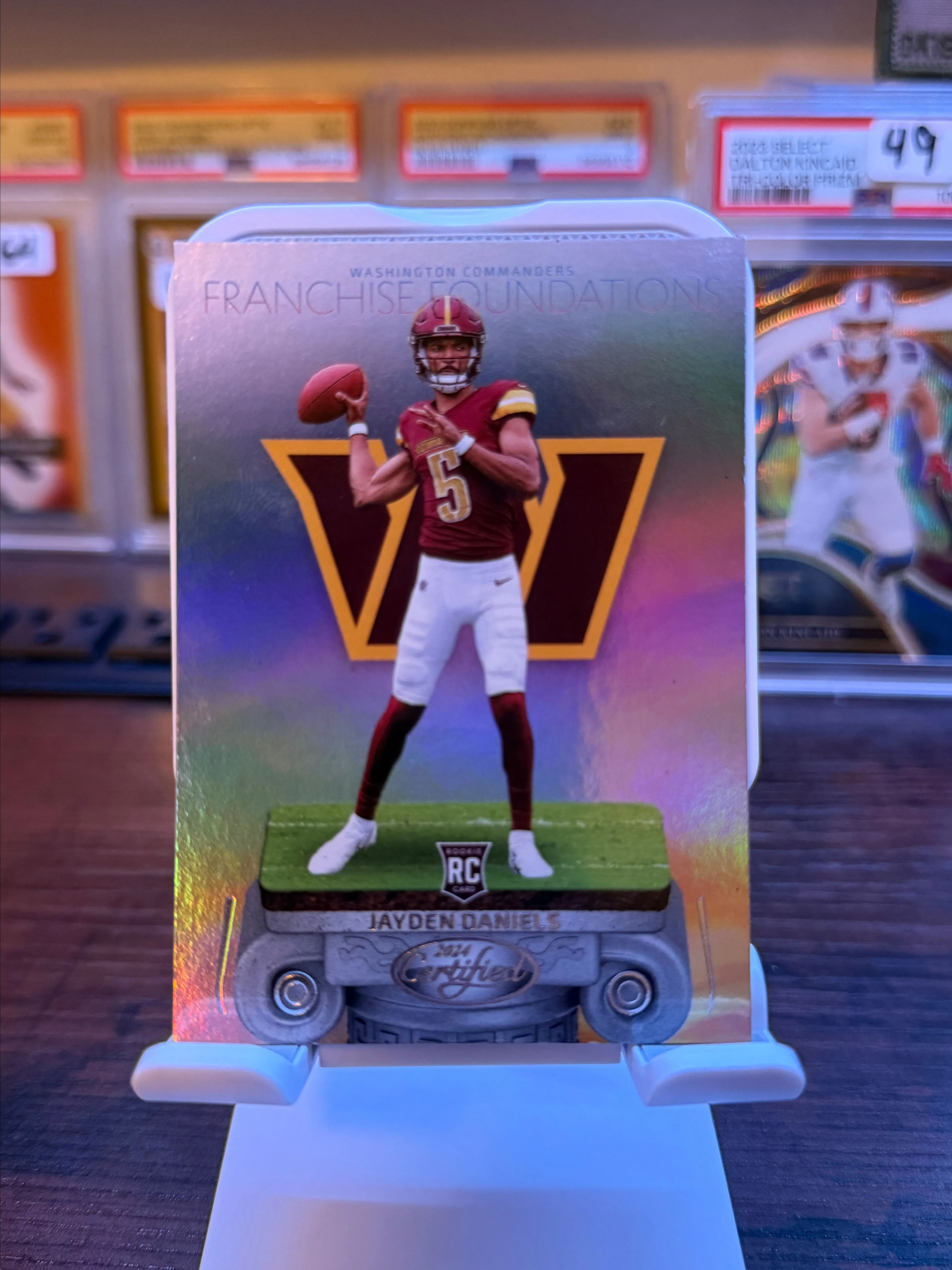 Product image for 2024 Certified Franchise Foundations Jayden Daniels