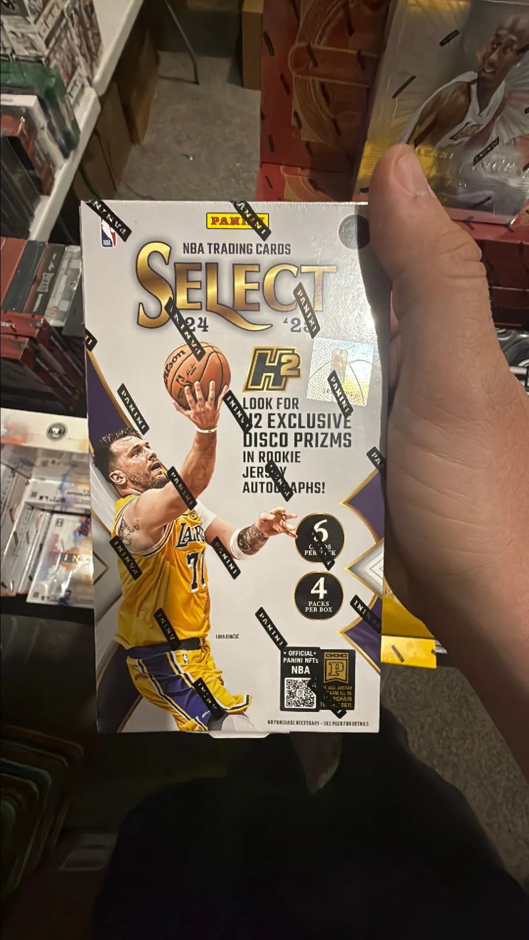 Product image for 2024 Panini Select Basketball NBA H2 Hobby Box
