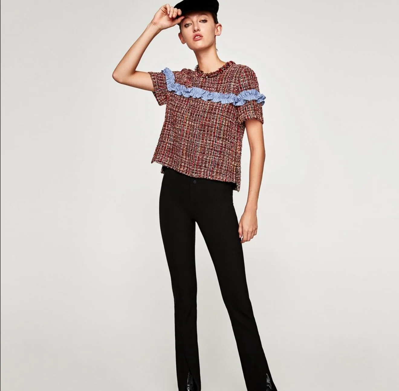 Product image for 56. Zara tweed Top