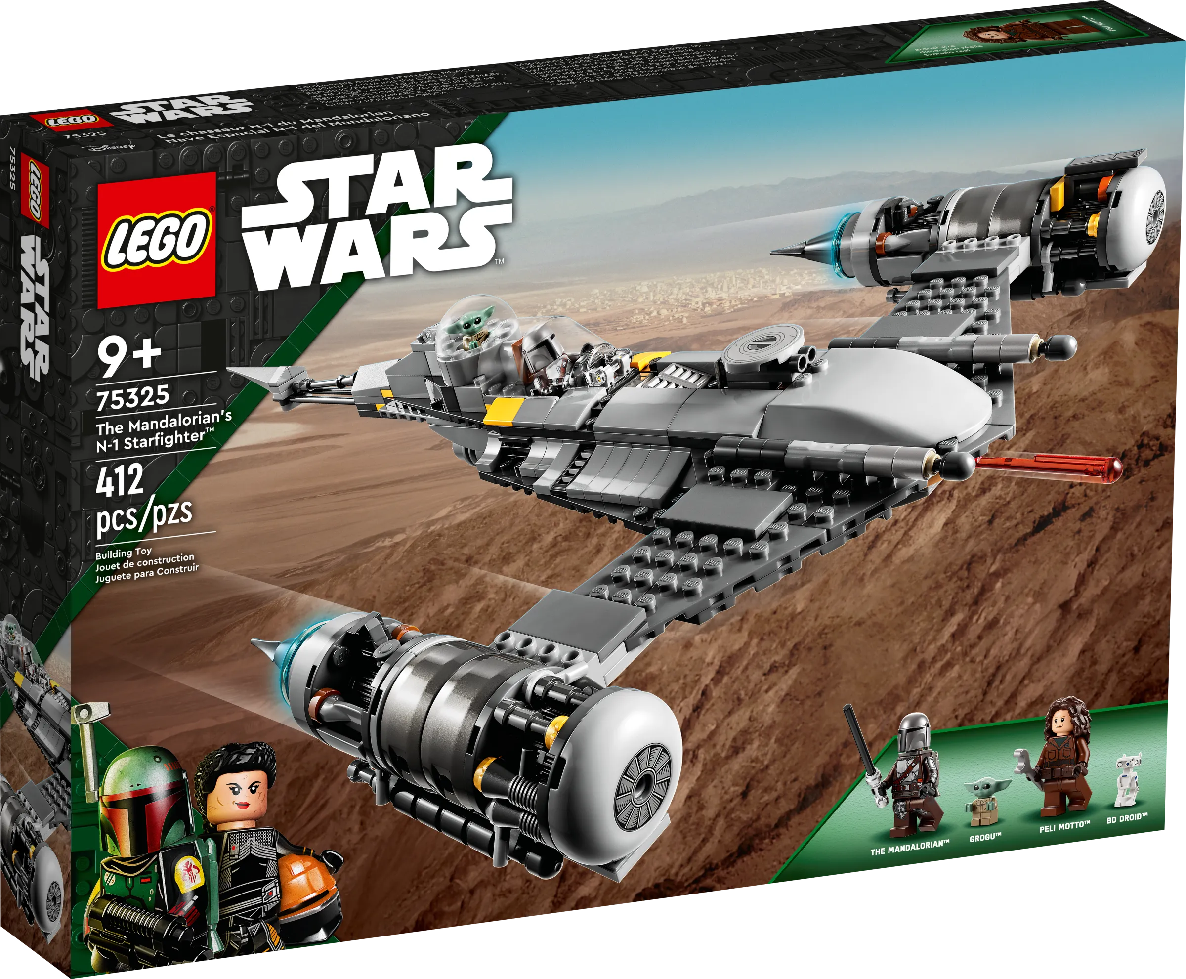 Product image for 75325 - The Mandalorian N-1 Starfighter