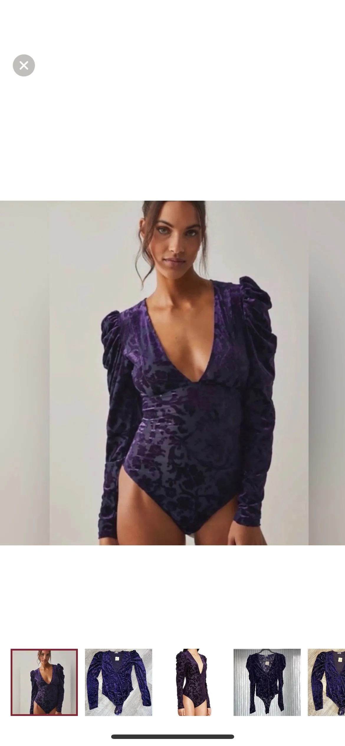Product image for 017 Free People Magic Hour Bodysuit Size XS