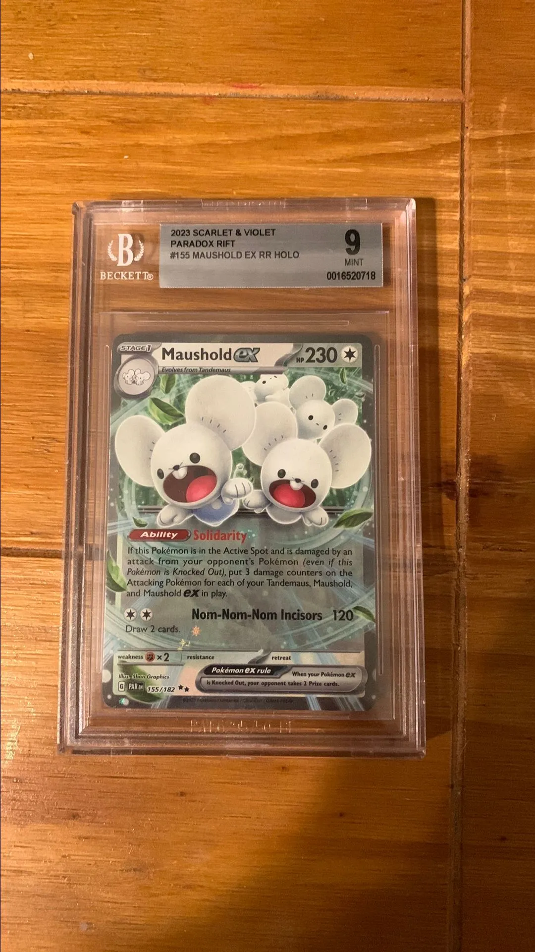 Product image for Beckett 9 Maushold ex Paradox Rift