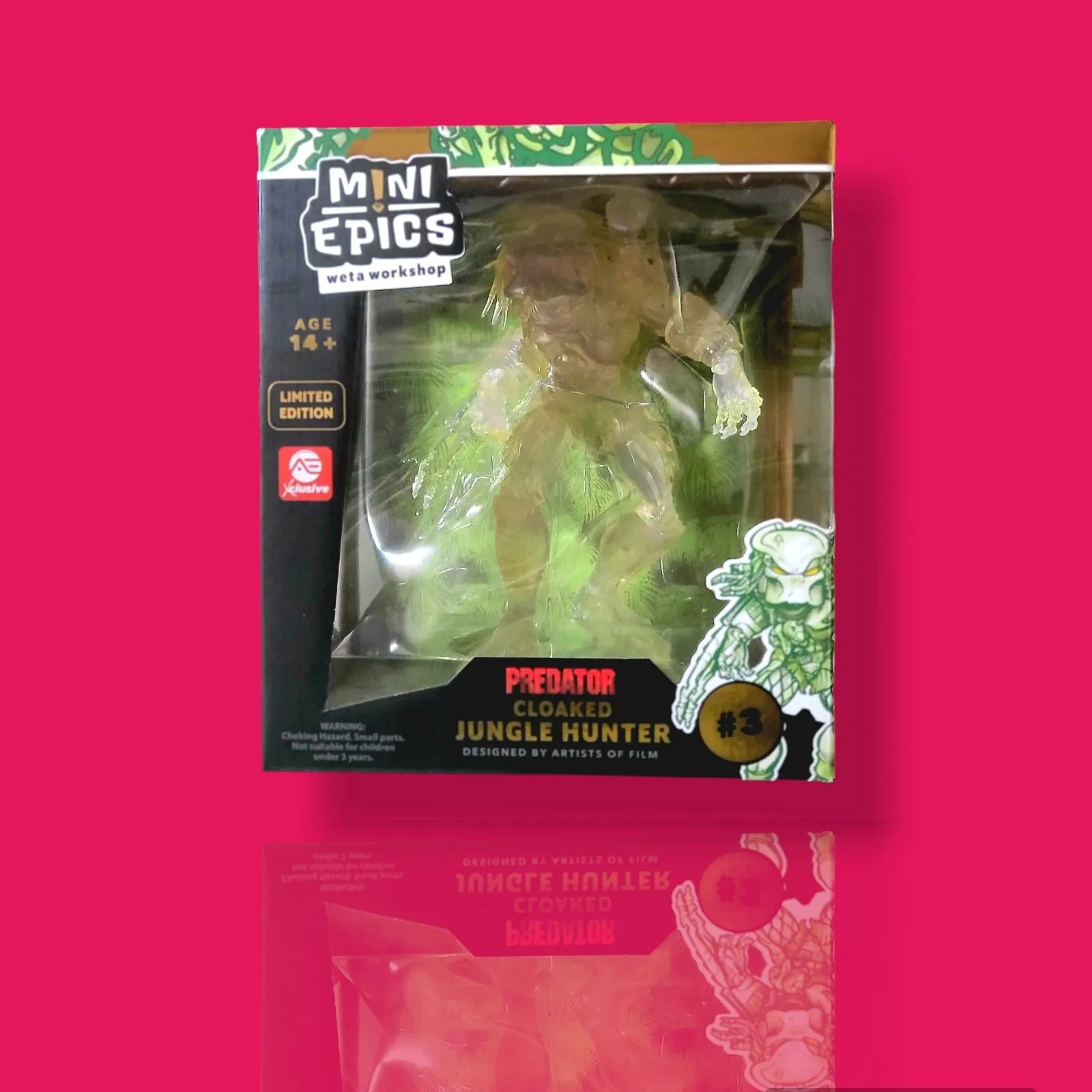 Product image for Weta Workshop Mini Epics Predator (1987) - Cloaked Jungle Hunter