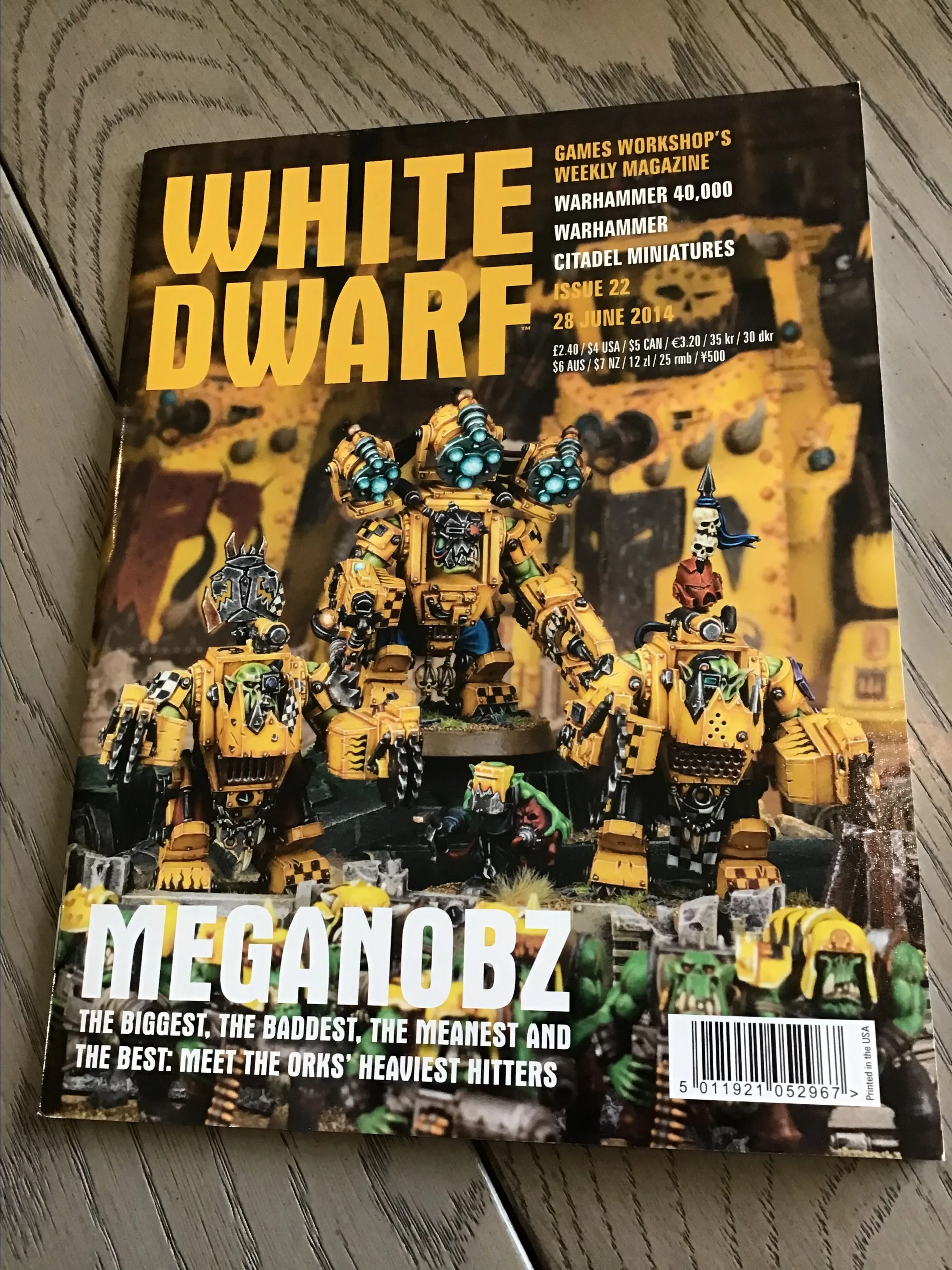 Product image for White Dwarf Issue 22