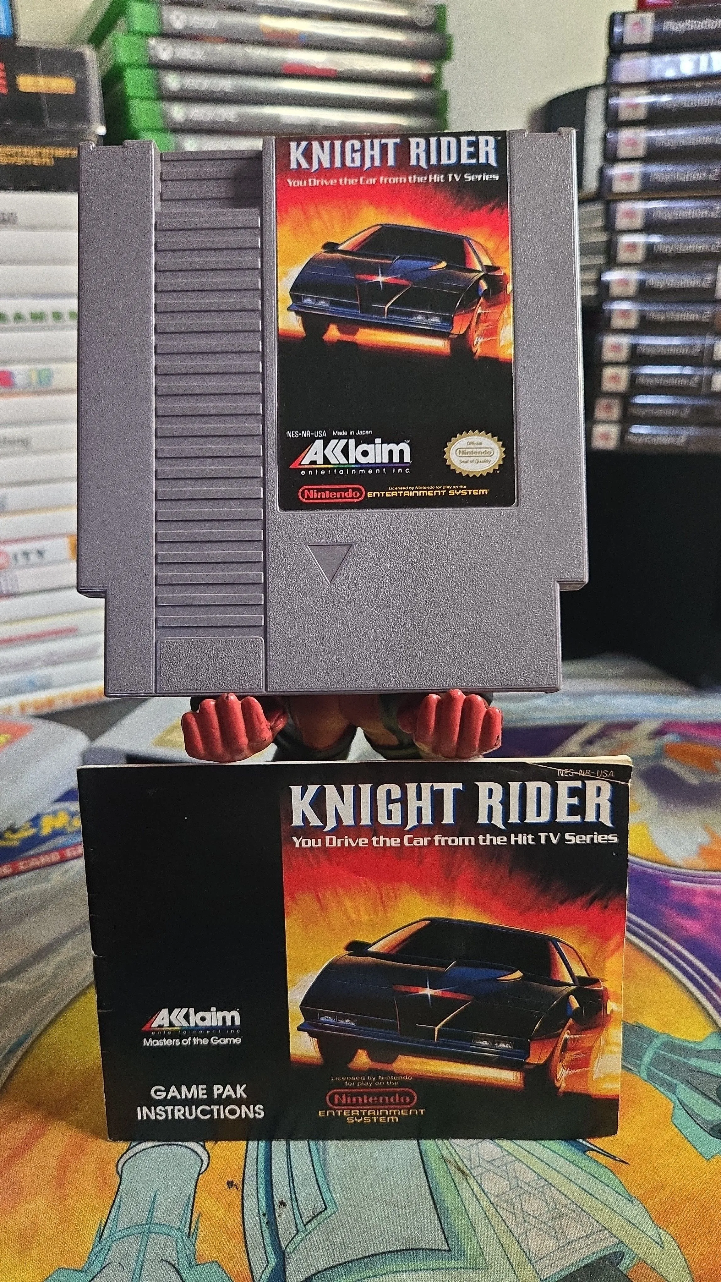 Product image for NES - KNIGHT RIDER + MANUAL