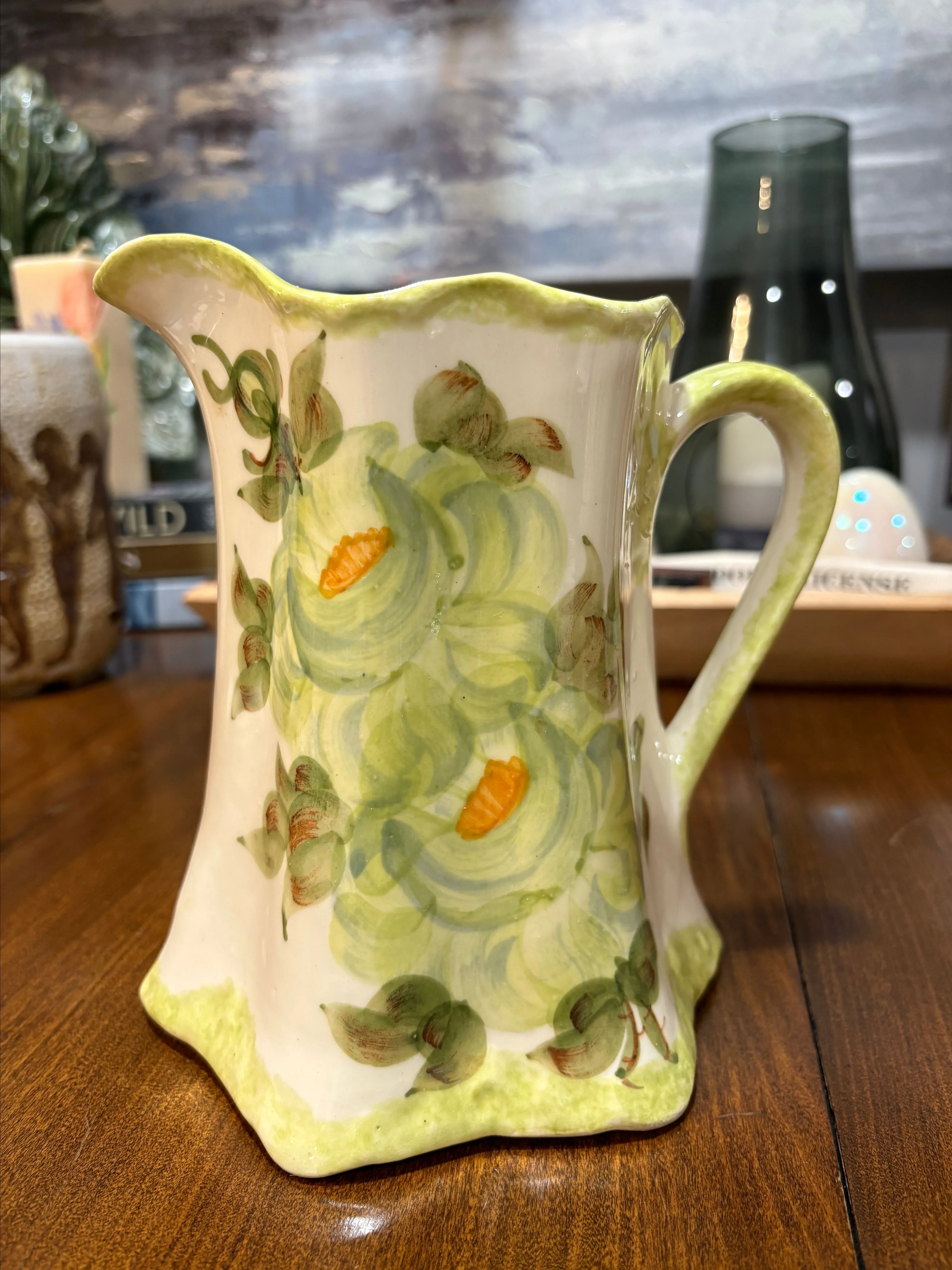 Product image for Clinchfield/Cash Family Yellow Flower Pitcher