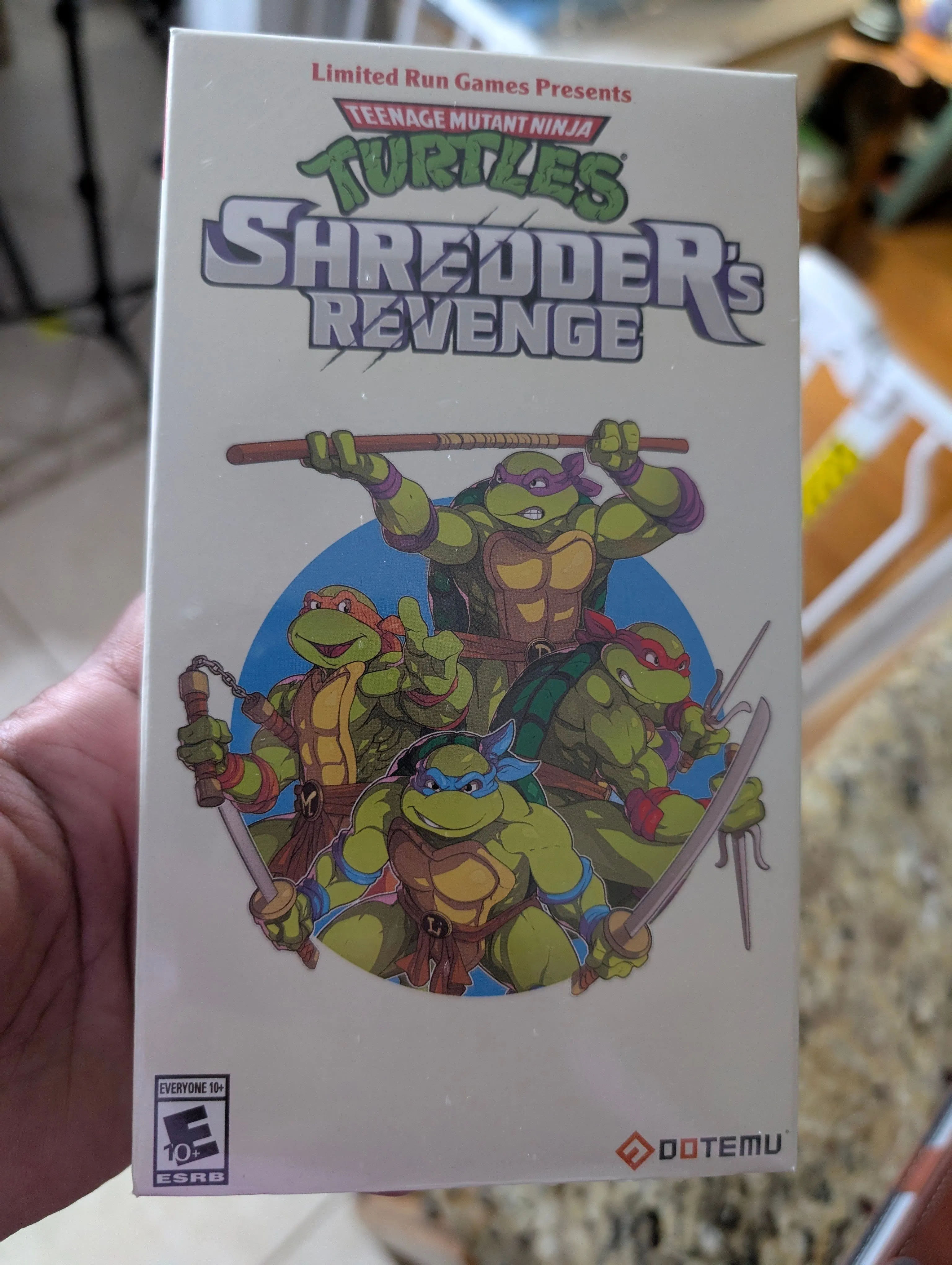 Product image for Limited Run Games Teenage Mutant Ninja Turtles Shredder Revenge Switch VHS