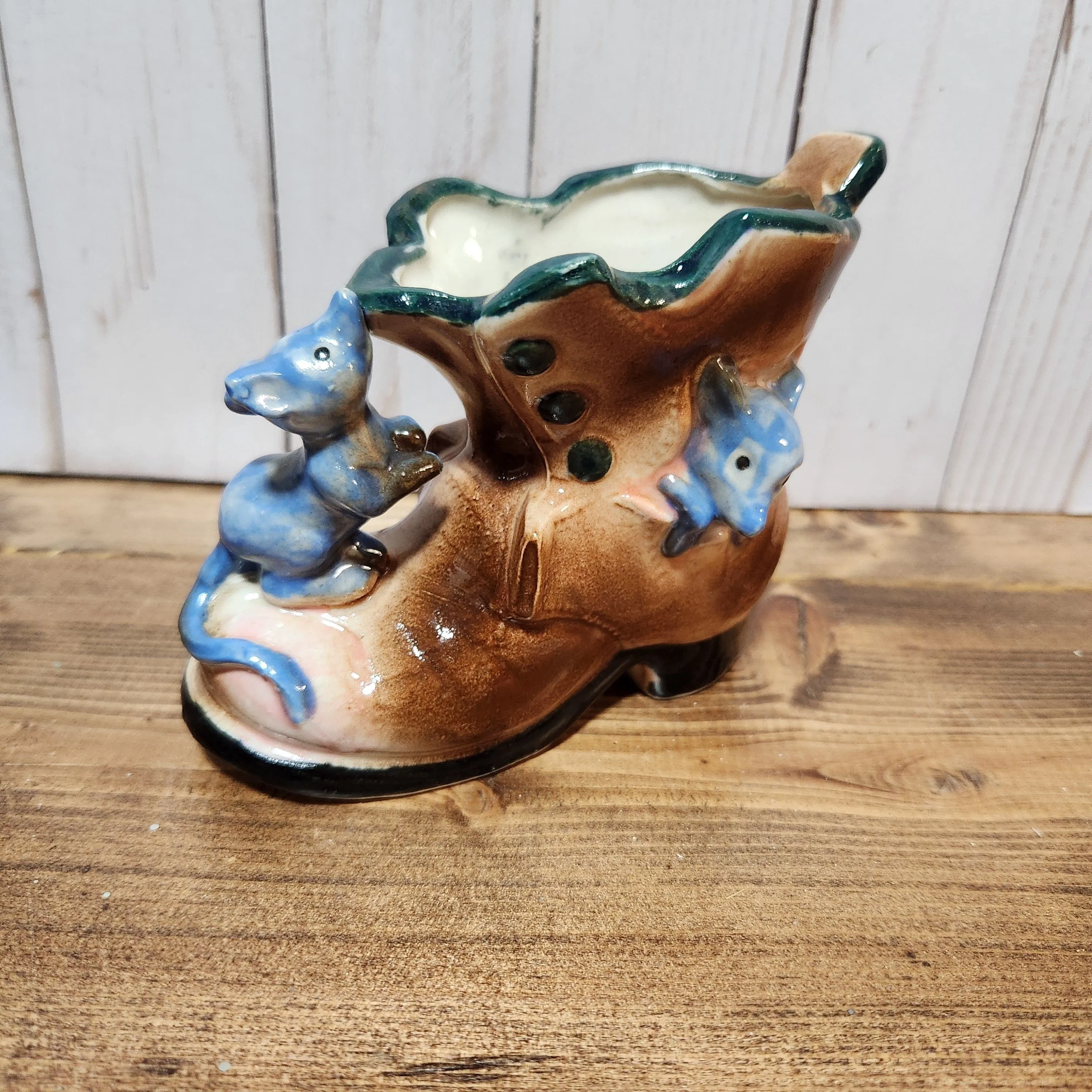 Product image for Mice and  boot planter
