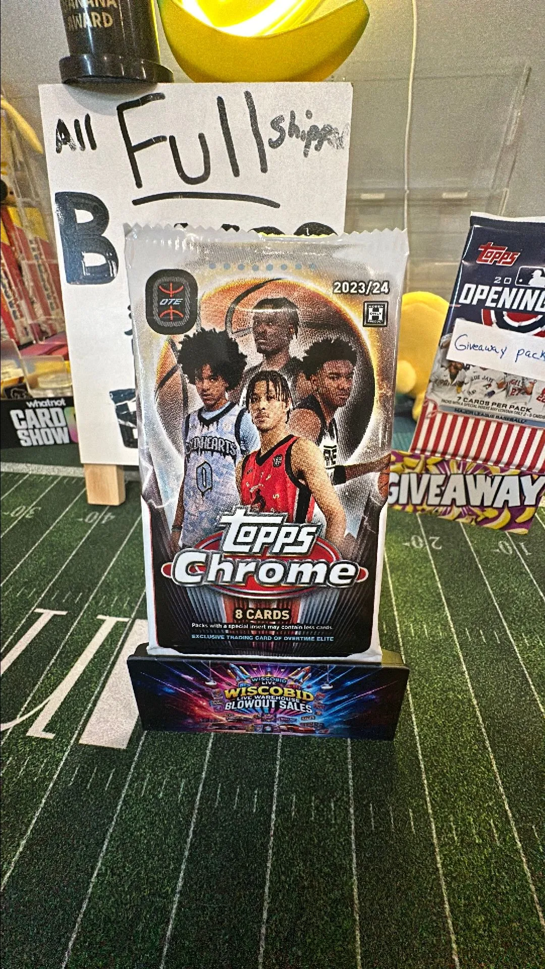 Product image for 2023 Overtime Elite OTE Basketball Hobby Only Hobby Pack Sealed