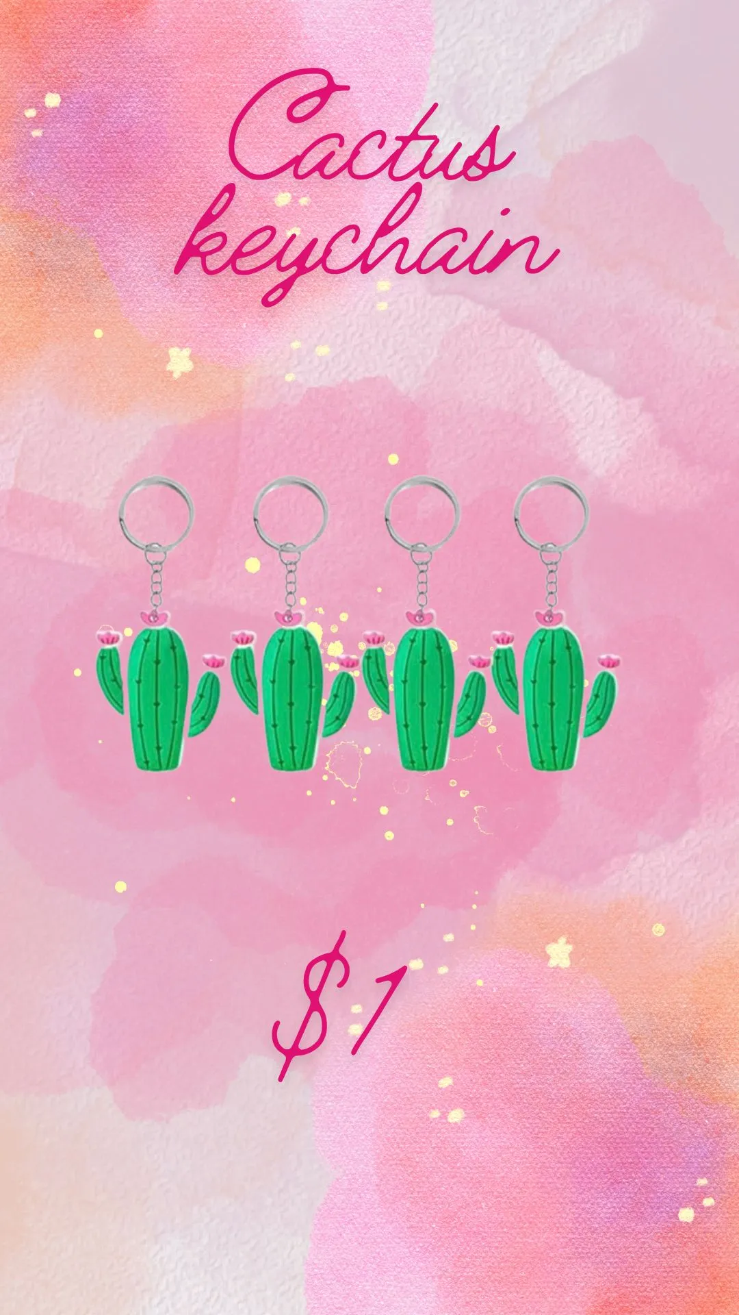 Product image for Cactus Keychain
