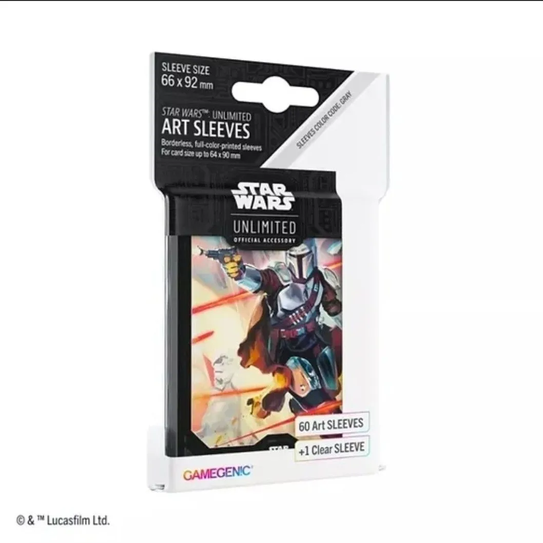Produktbild für Star Wars - Unlimited: Art Sleeves (Mandalorian)