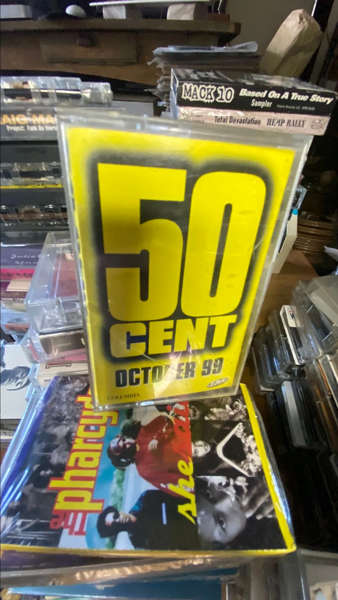 Product image for 50 cent snippets cassette vg+